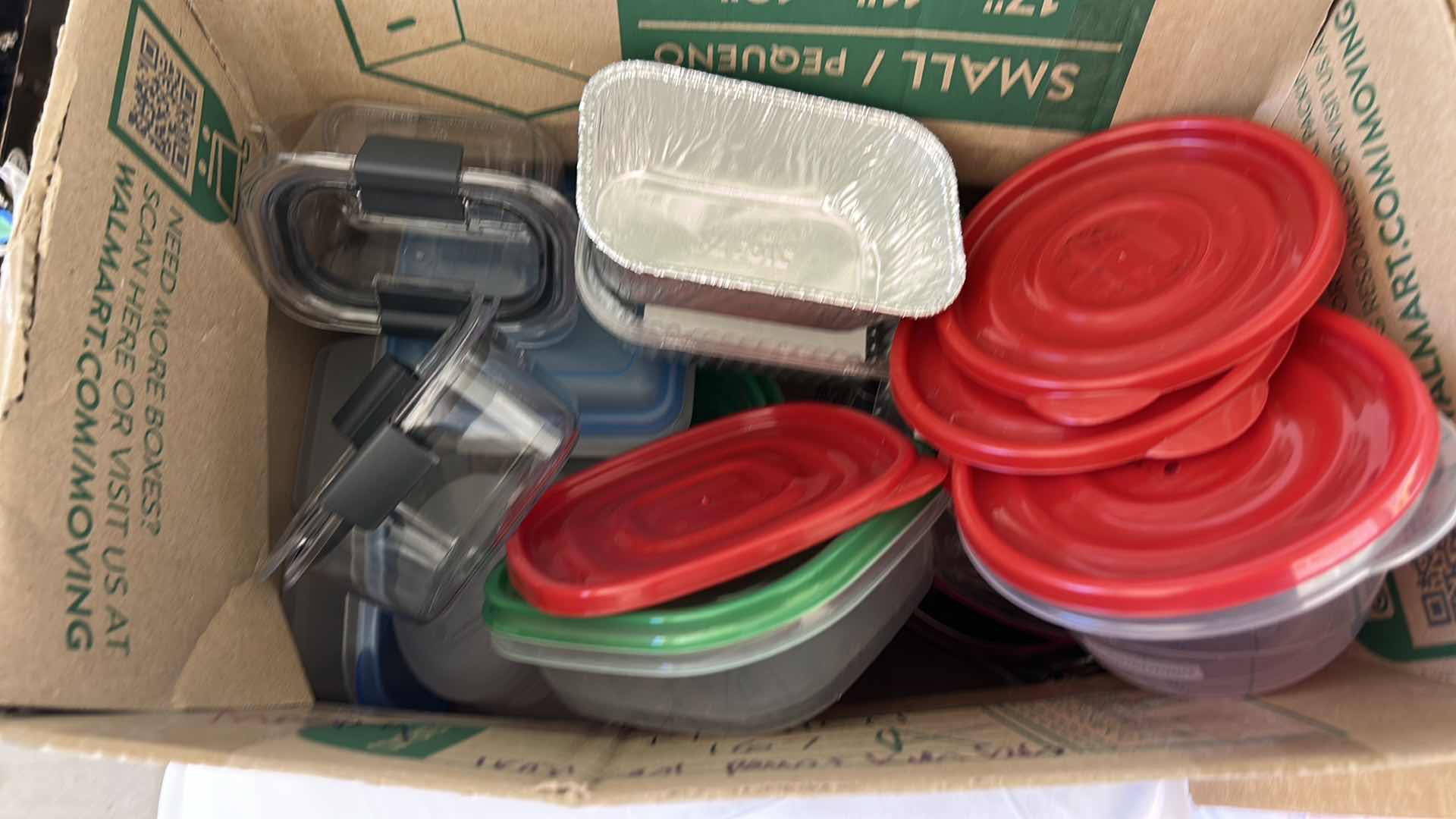 Photo 1 of PLASTIC FOOD STORAGE CONTAINERS AND MORE