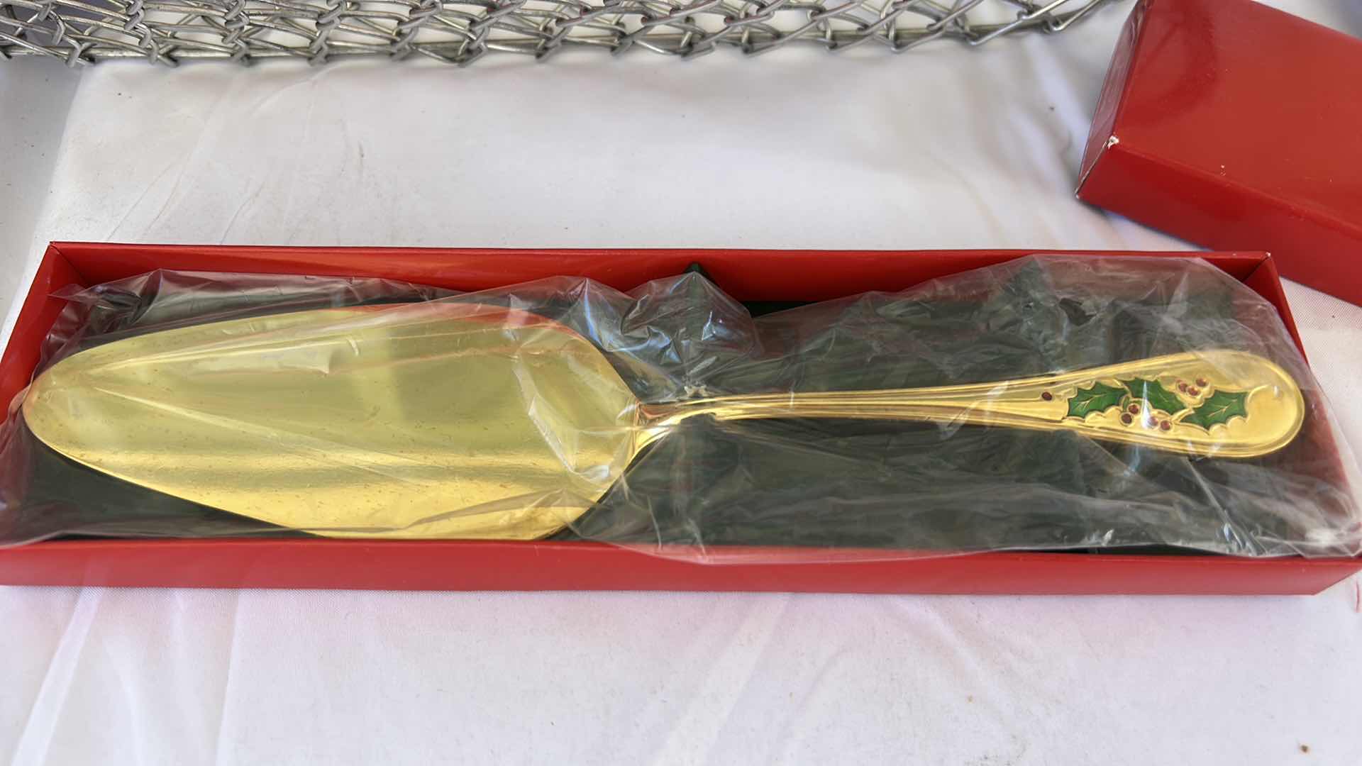 Photo 1 of HOME GOODS - CERAMIC FISH PLATTER, 24K GOLD PLATED UTENSILS, BREAD BASKET, EMILE HENRY DISH FROM FRANCE & MORE