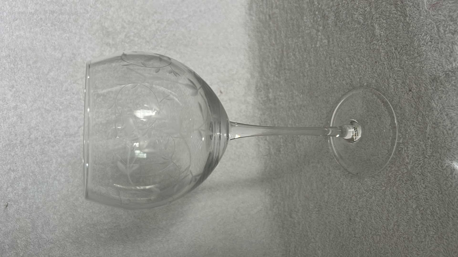 Photo 1 of 3 LENOX “HEATHER” BALLOON WINE GLASSES