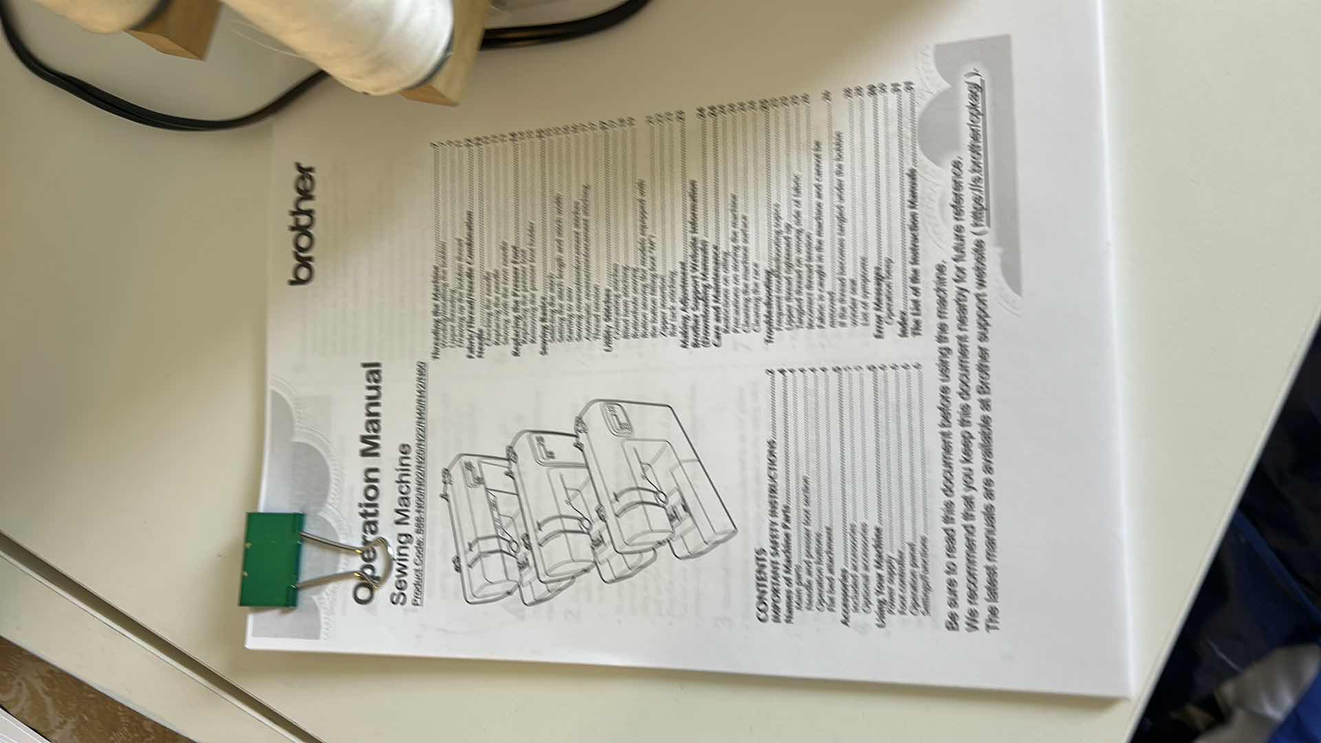 Photo 1 of BROTHER CS5055 COMPUTERIZED SEWING MACHINE WITH ACCESSORIES