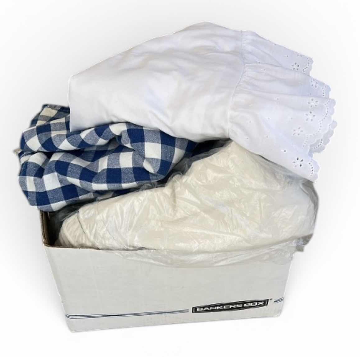 Photo 1 of BOX OF TABLECLOTHS