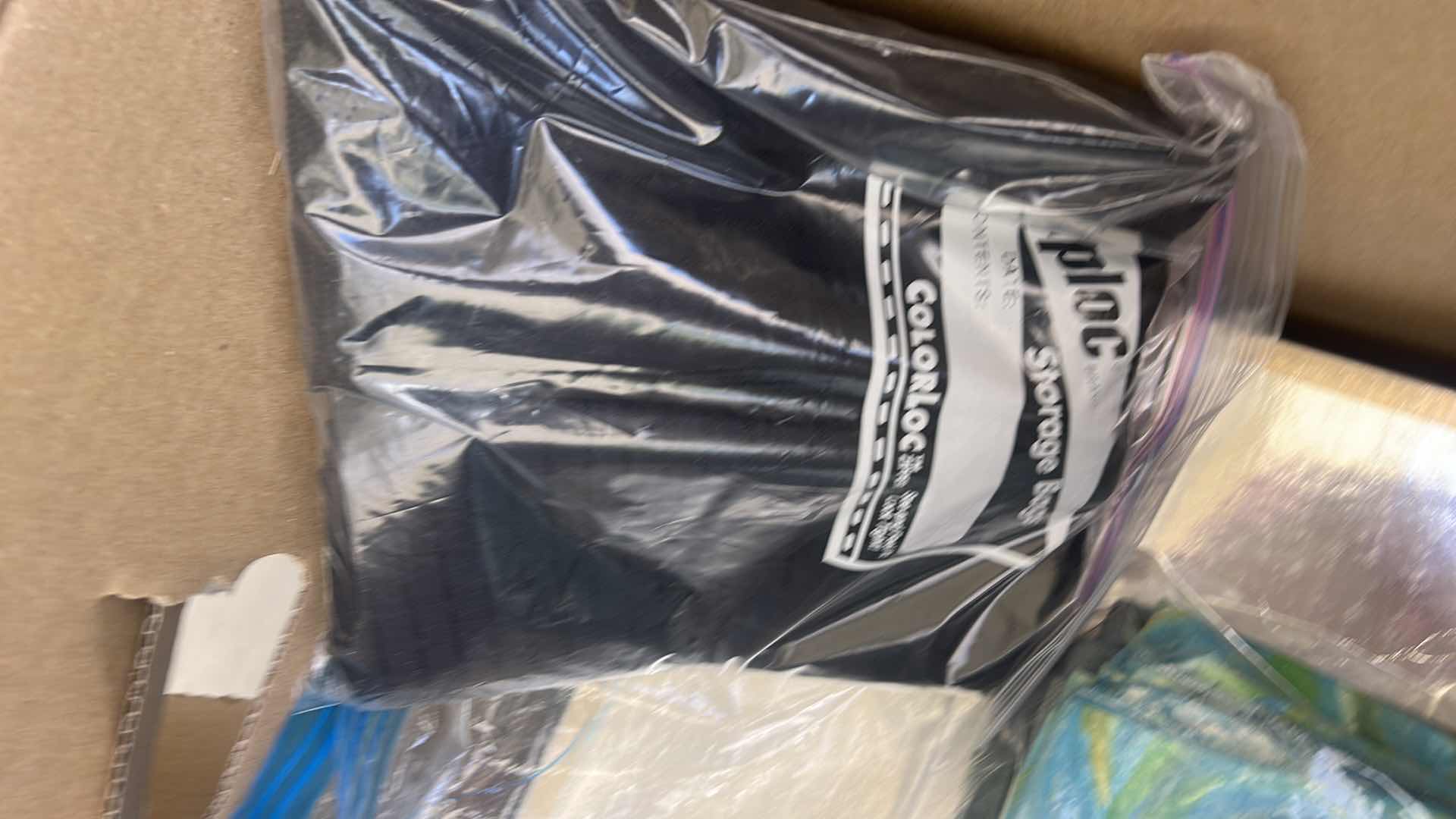 Photo 1 of BOX OF TABLECLOTHS AND CLOTH NAPKINS