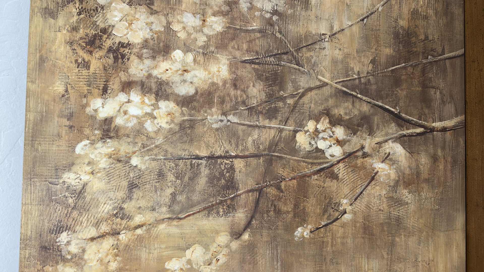View 3 of STRETCHED CANVAS, WINSTON PORTER “ANJONETTE BLOSSOM” PAINTING PRINT X SIMON ADDYMAN 34 1/2“ x H34 1/2“