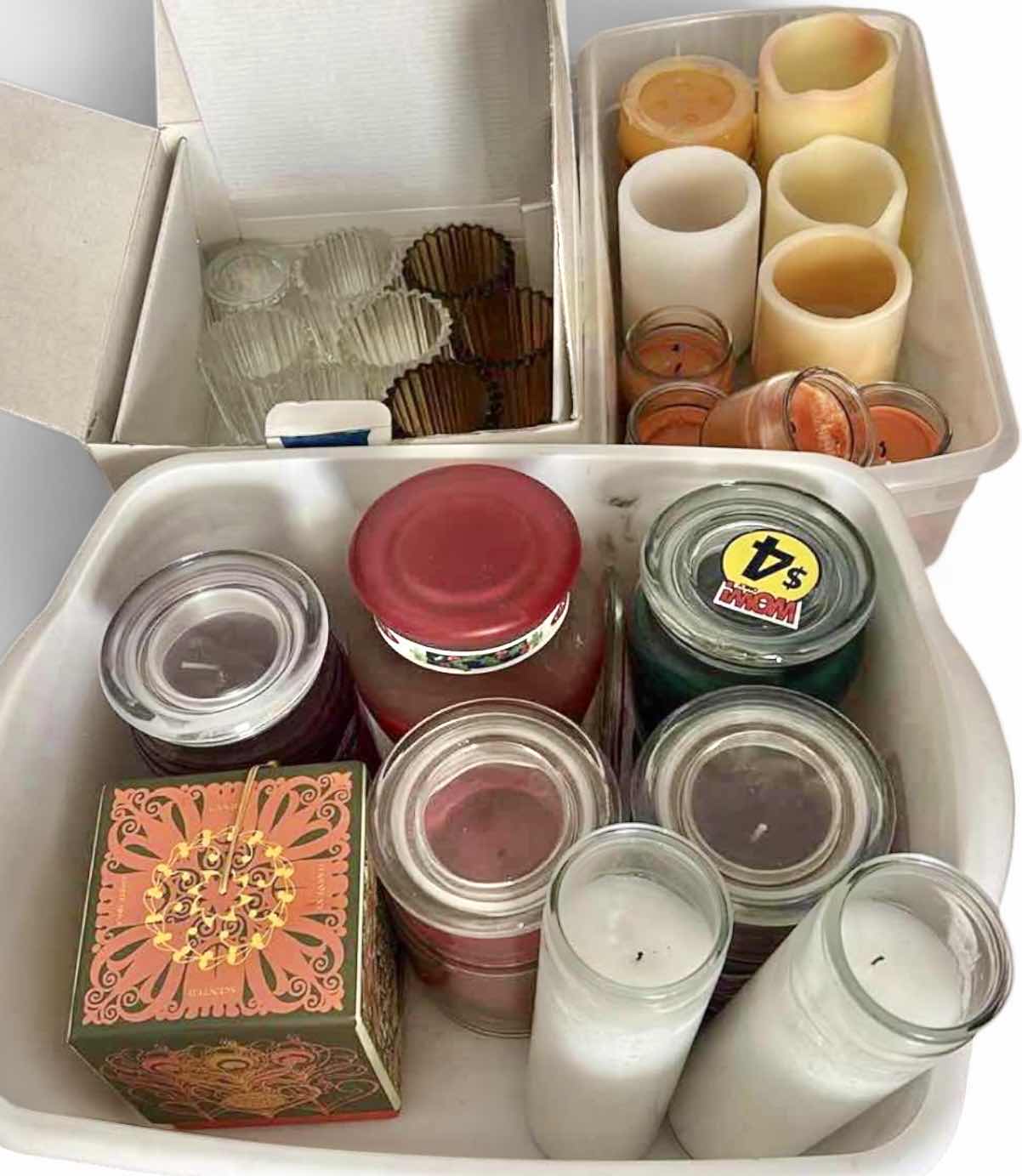 Photo 1 of 3 BOXES OF CANDLES