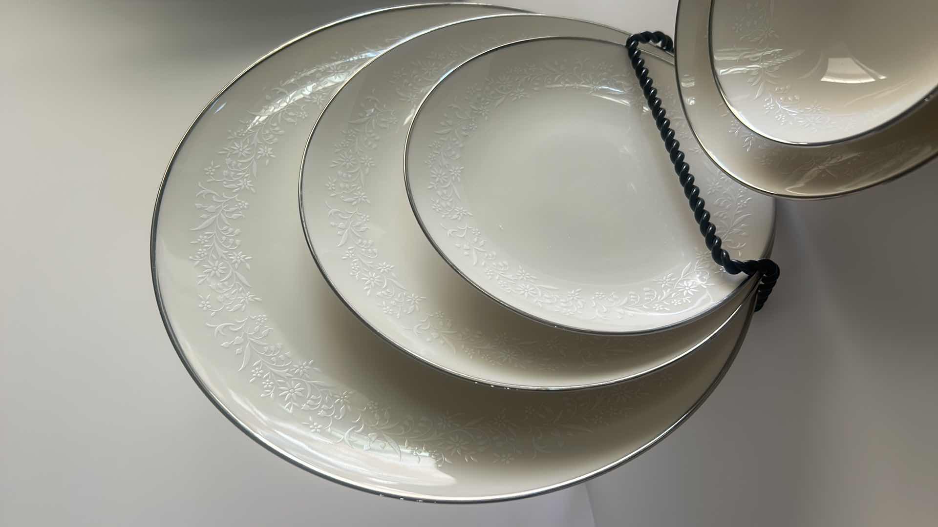 Photo 1 of 5 PC VINTAGE NORITAKE IVORY CHINA LORELEI 7541