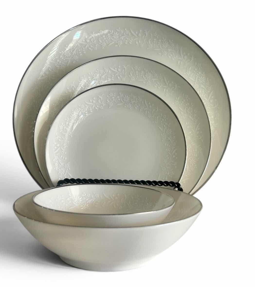 Photo 1 of 5 PC VINTAGE NORITAKE IVORY CHINA LORELEI 7541