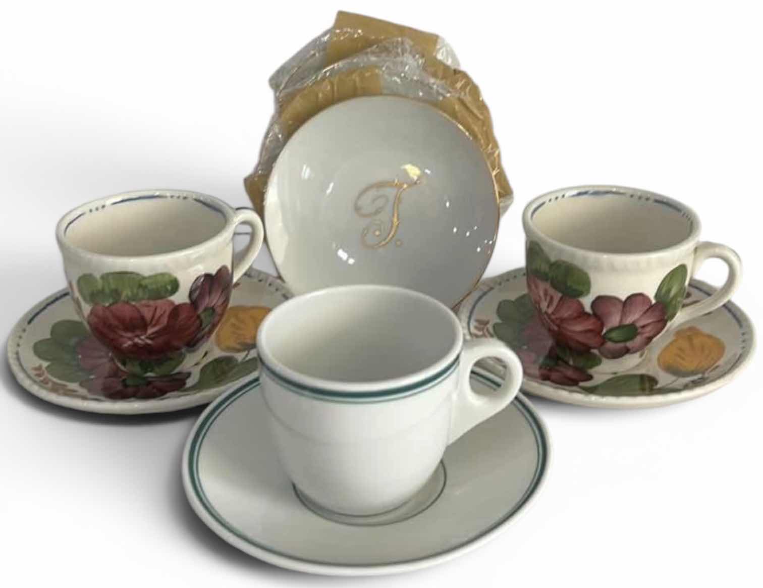 Photo 1 of TEACUPS AND SAUCERS