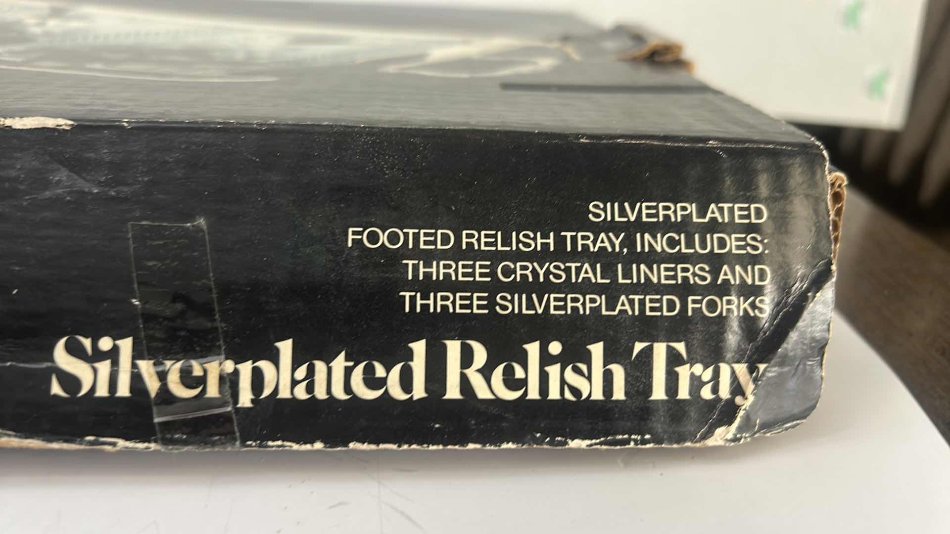 Photo 1 of SILVER PLATED RELISH TRAY