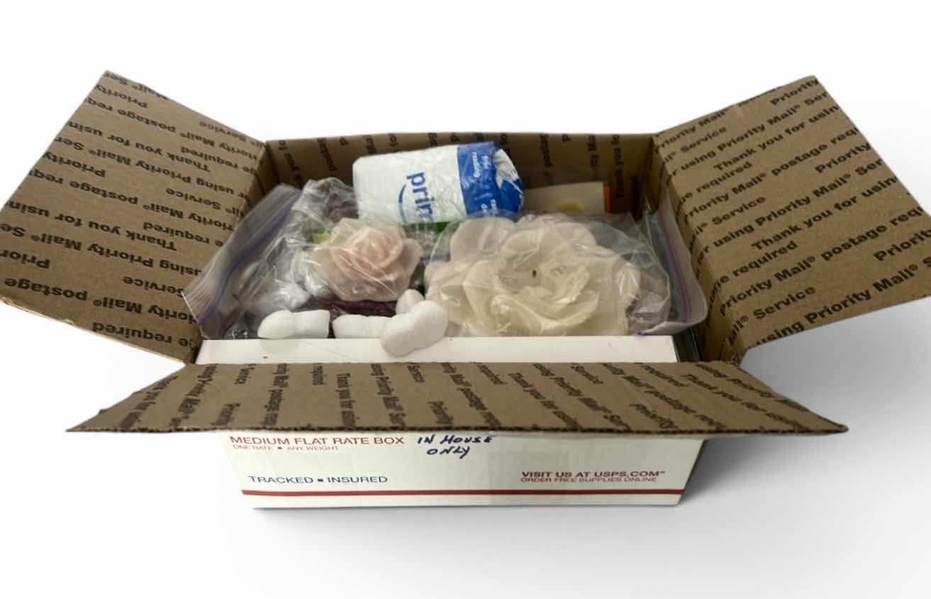 Photo 1 of BOX FULL OF CANDLES AND ACCESSORIES