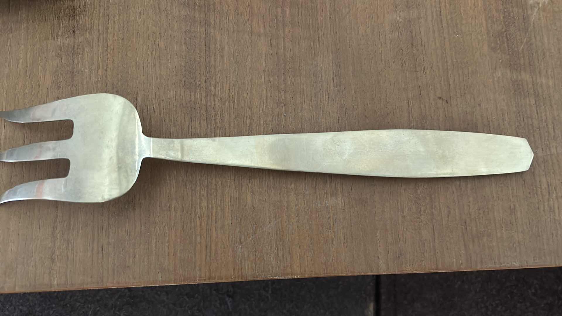 Photo 1 of VINTAGE THAI BRONZE FLATWARE, SET 87 PIECES,