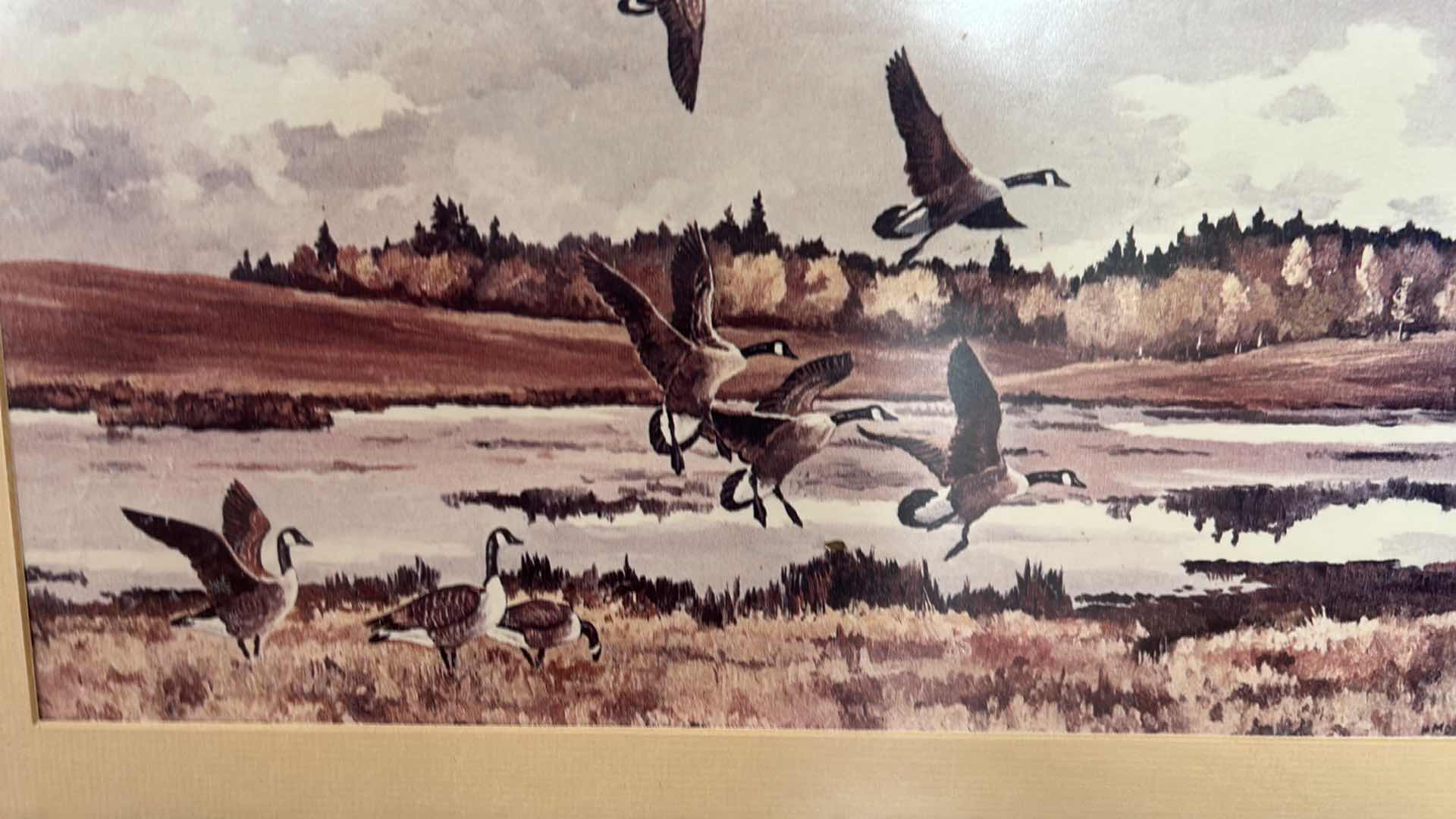 Photo 1 of TWO FRAMED ARTWORK PIECES ON CANVAS SIGNED BY ARTISTS DON DANBY & HUGH CECIL CHARLES MONOHAN (1914–1970) ALONG WITH THE BOOK “LOST GENERATION” BY JOHN R DONOVAN,