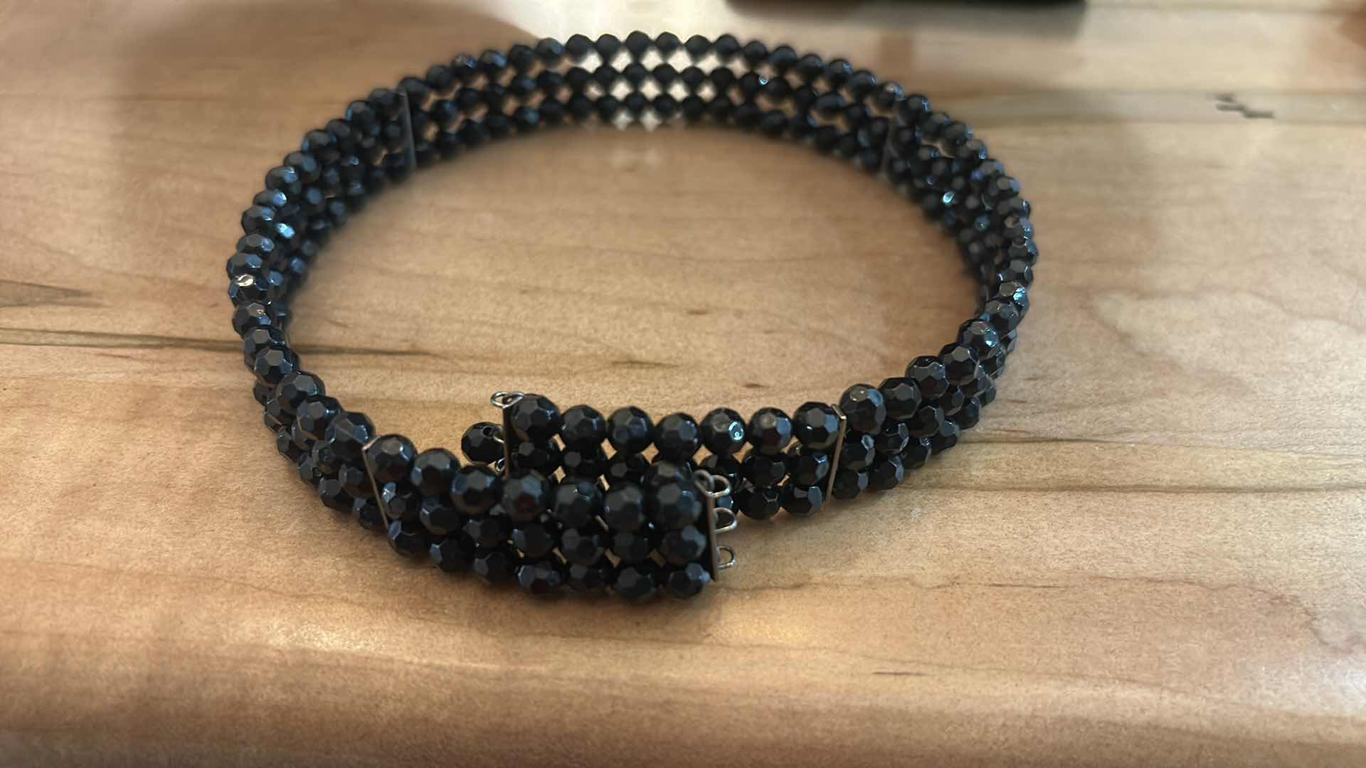 Photo 1 of 2 VINTAGE BLACK CHOKER NECKLACES