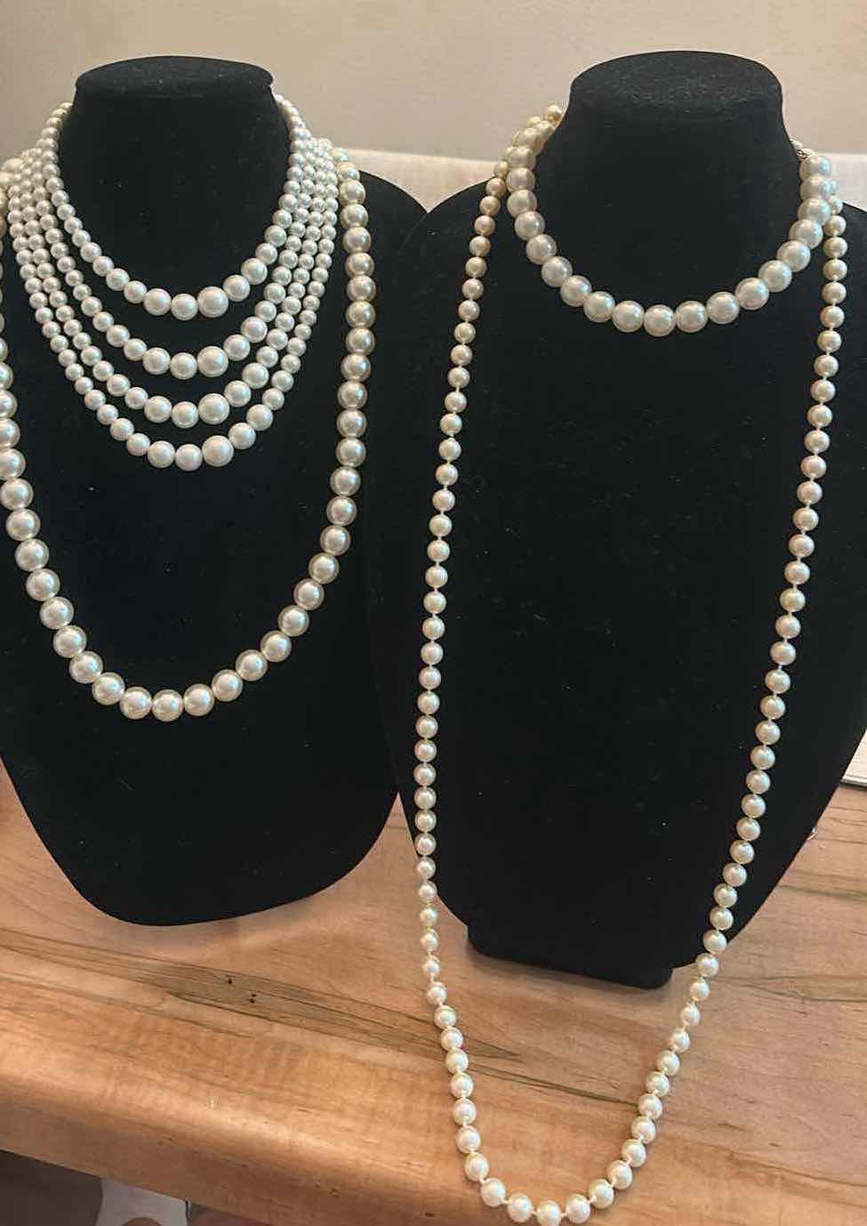 Photo 1 of FOUR – IMITATION, PEARL NECKLACES