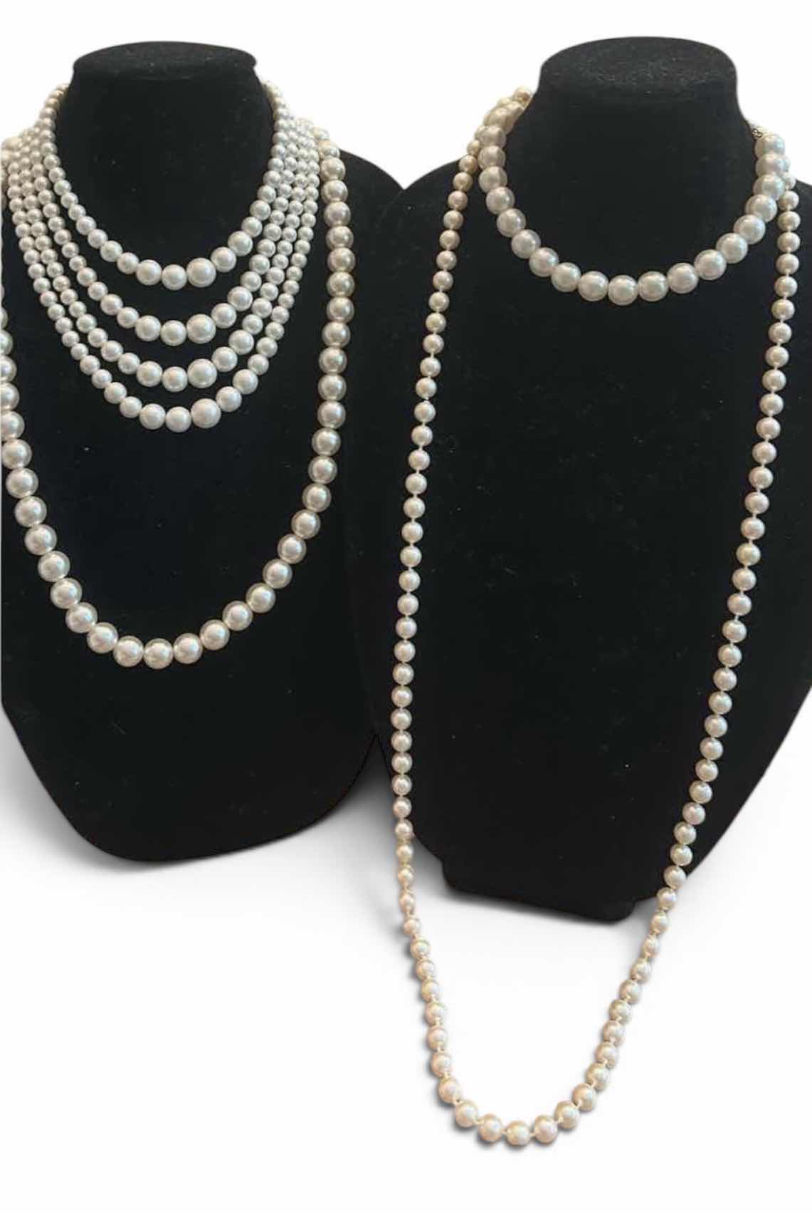 Photo 1 of FOUR – IMITATION, PEARL NECKLACES