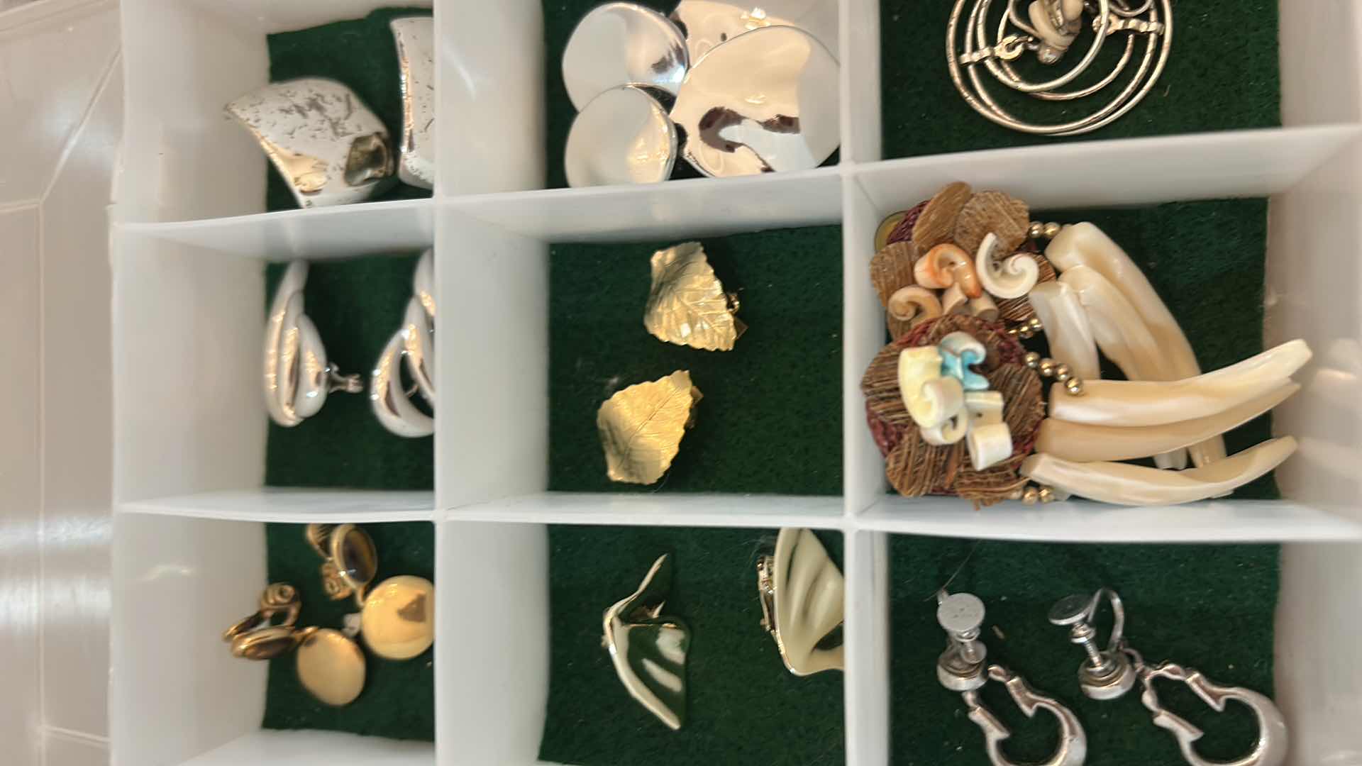 Photo 1 of VINTAGE CLIP ON EARRINGS