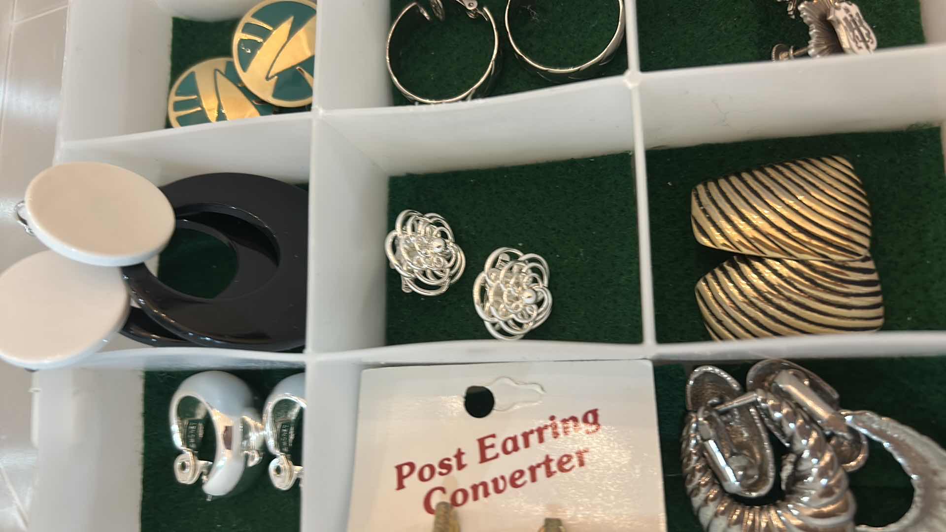 Photo 1 of VINTAGE CLIP ON EARRINGS