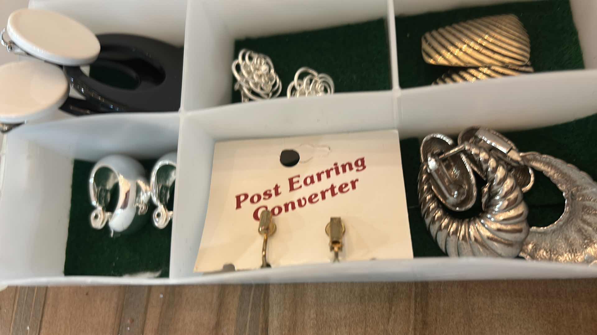 Photo 1 of VINTAGE CLIP ON EARRINGS