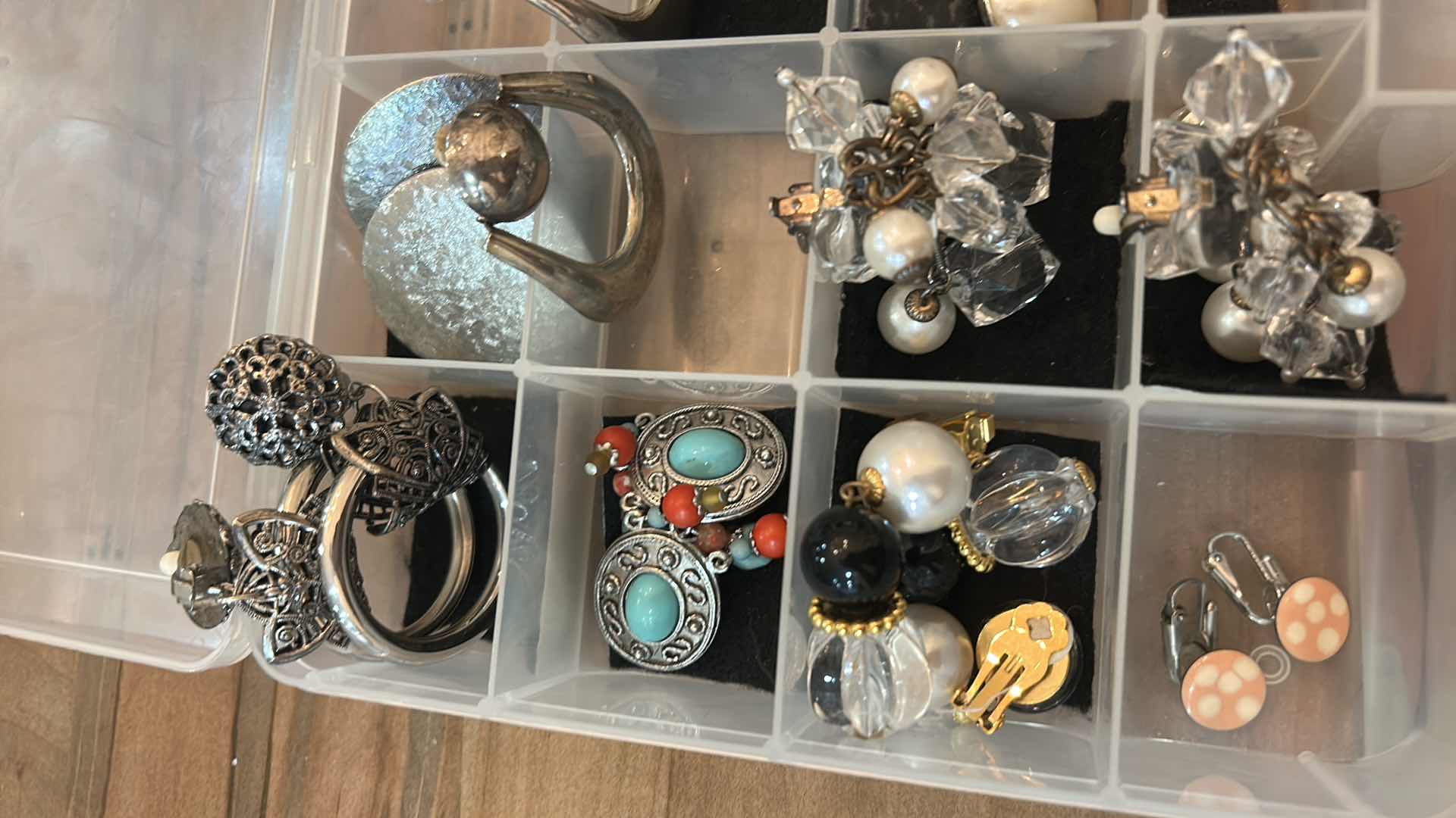 Photo 1 of VINTAGE CLIP ON EARRINGS
