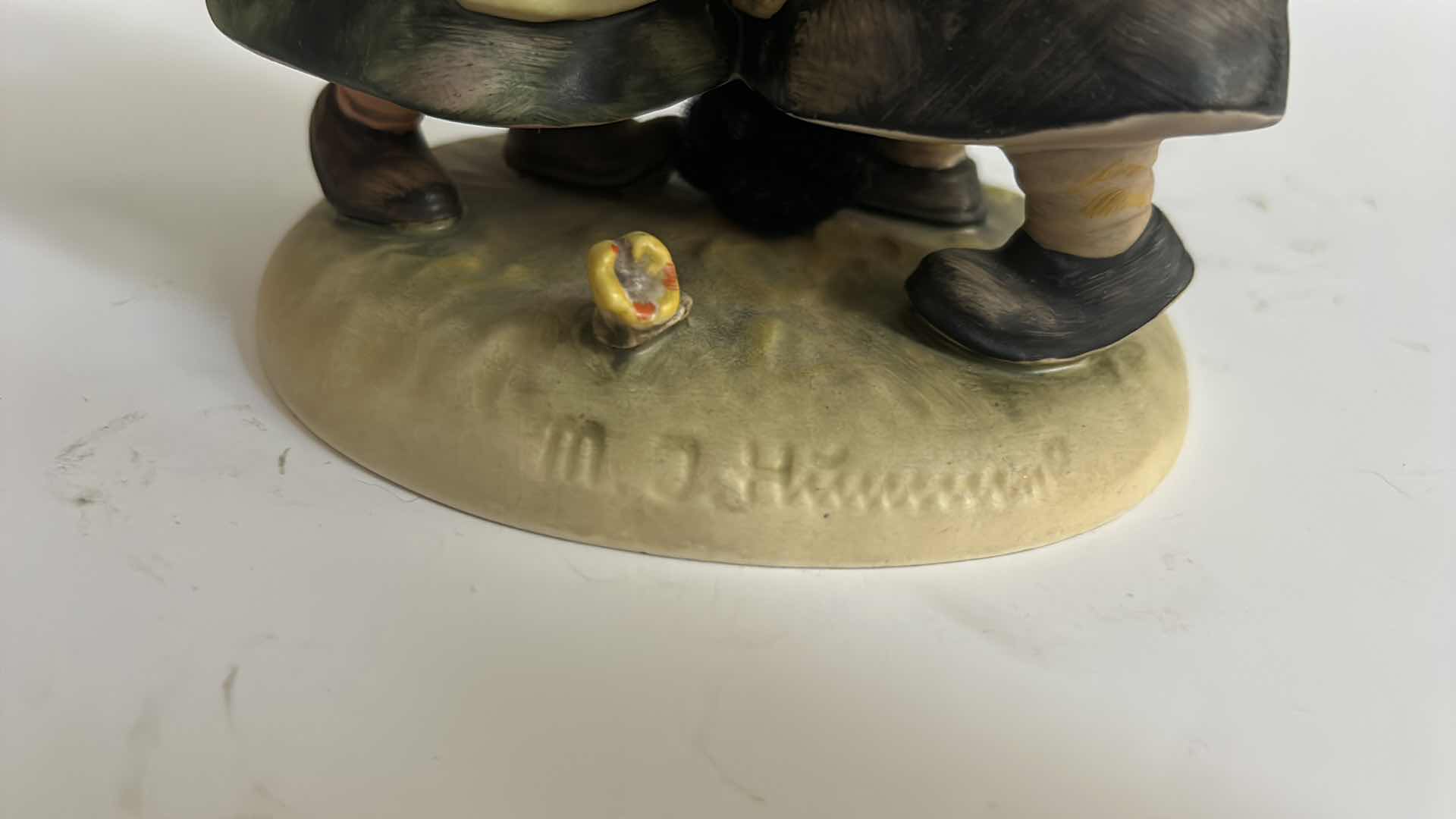 View 6 of GOEBEL HUMMEL "SPRING DANCE," FIGURINE MODEL #353. H7”
