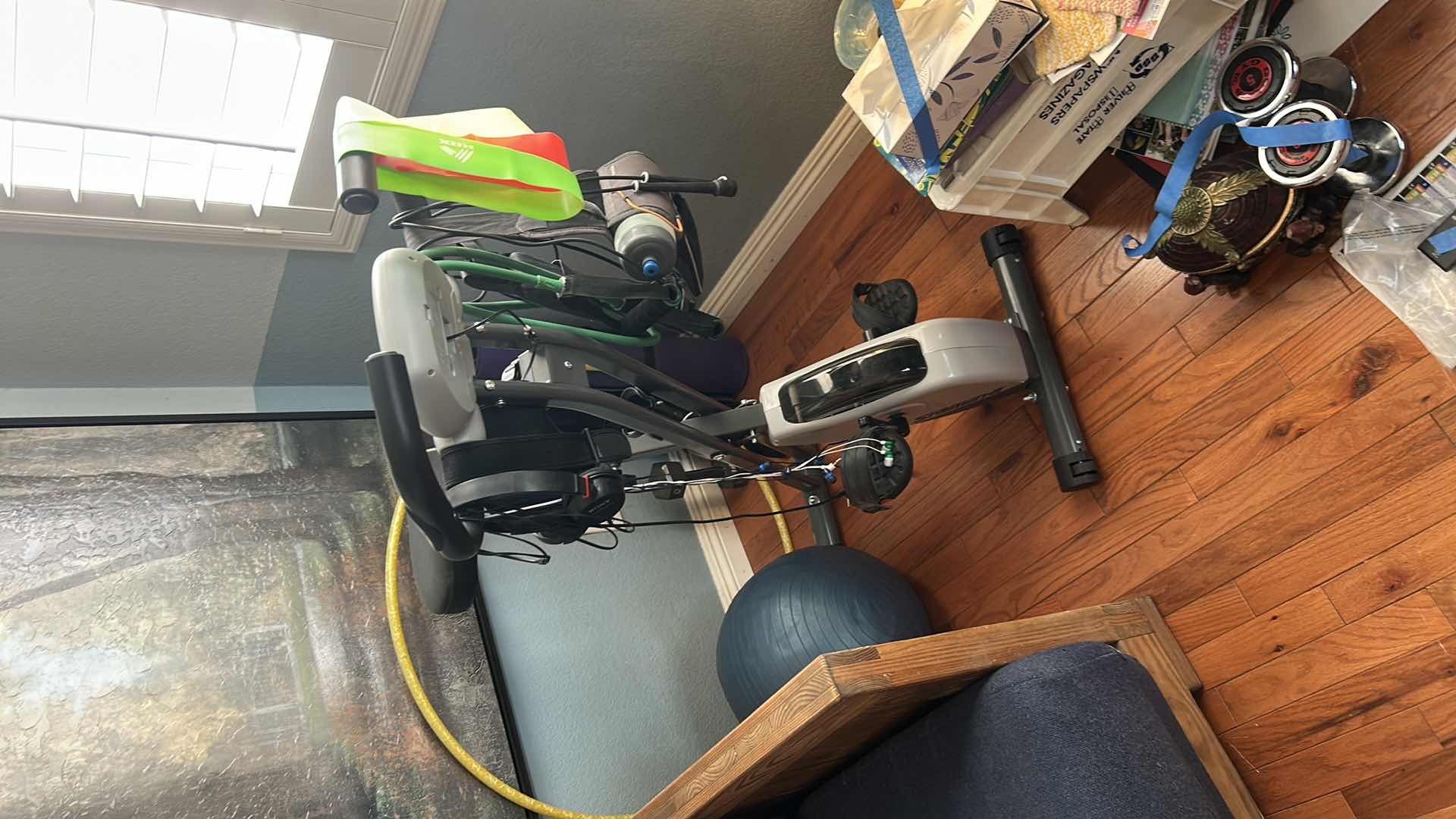 Photo 1 of EXERCISE BIKE, BALL, HULA HOOP, WEIGHTS AND MATS