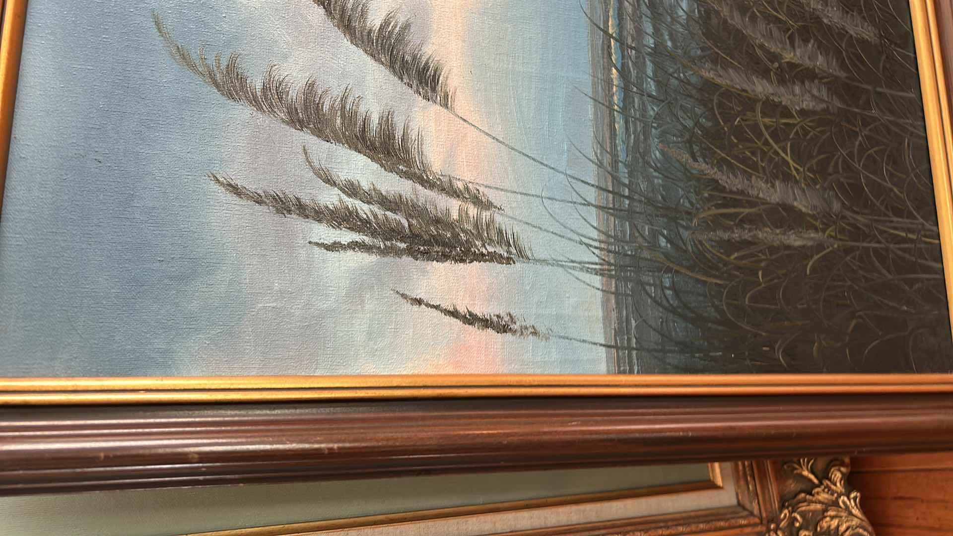 Photo 1 of FRAMED SEASCAPE PAINTING, ARTWORK, 40”x H28“