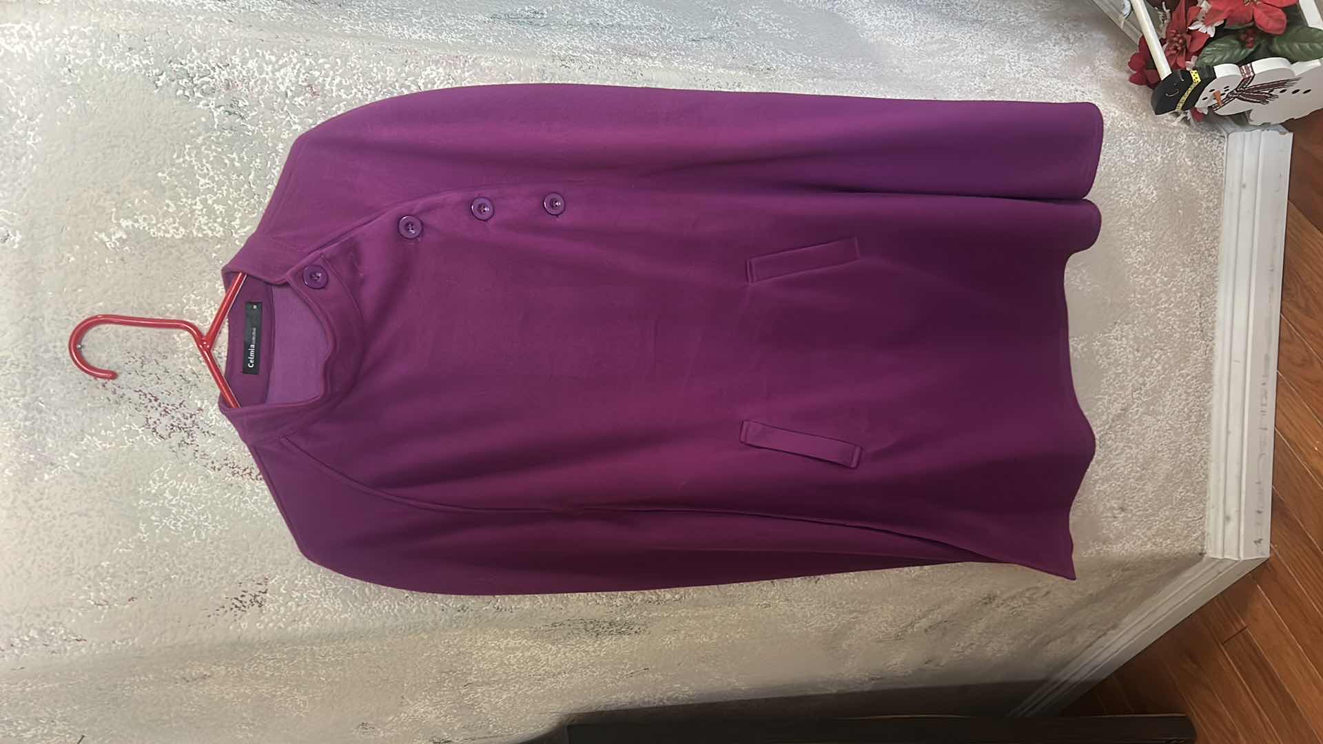 Photo 1 of CELMIA DEEP PURPLE WRAP
