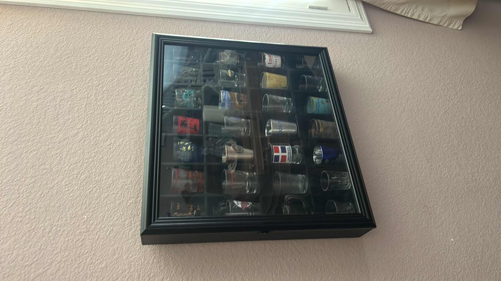 Photo 1 of SHOT GLASSES WITH WALL CABINET 18“ x H16 1/2“
