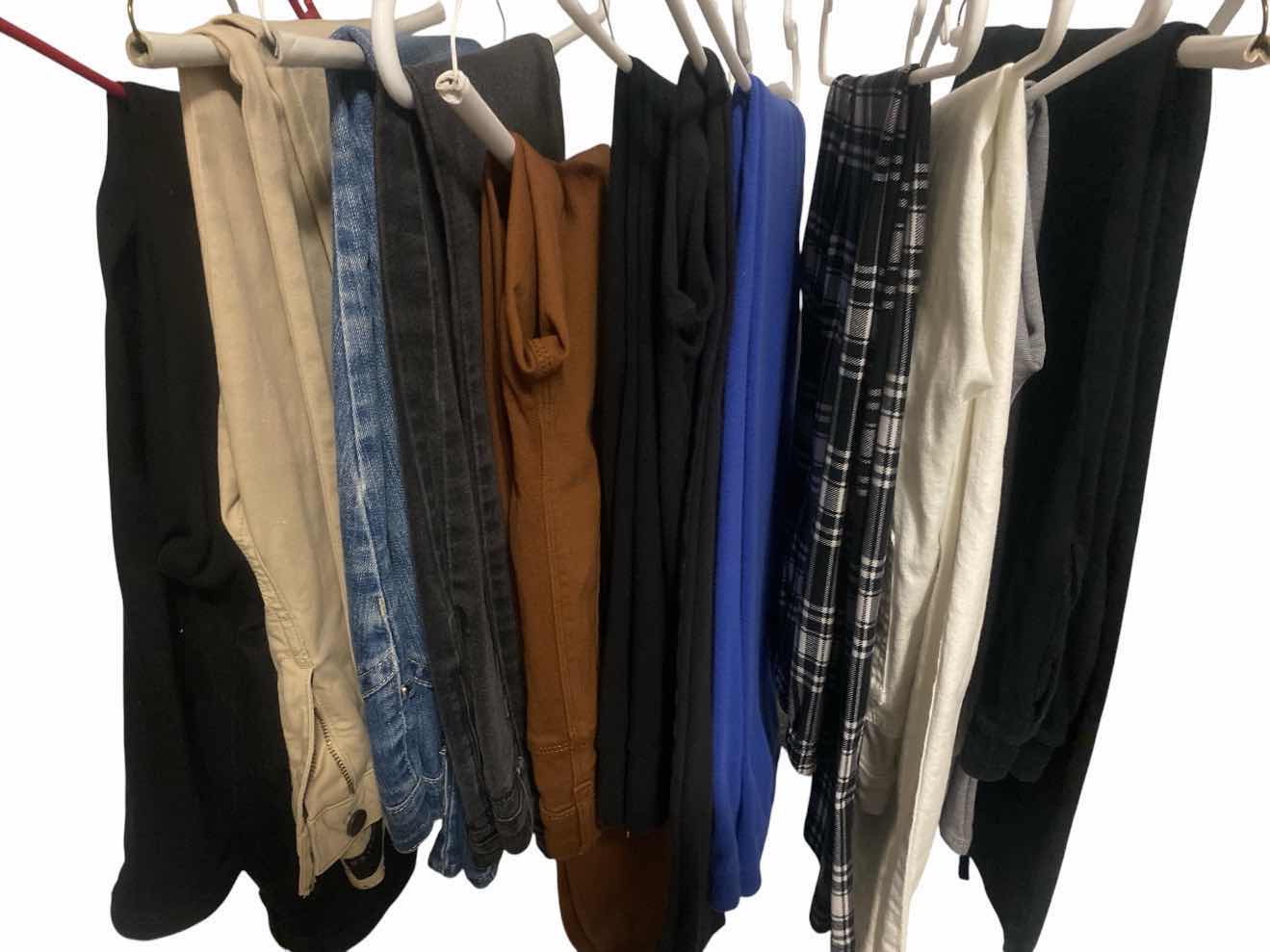 Photo 1 of 12-WOMEN’S SLACKS SIZES SMALL & 6