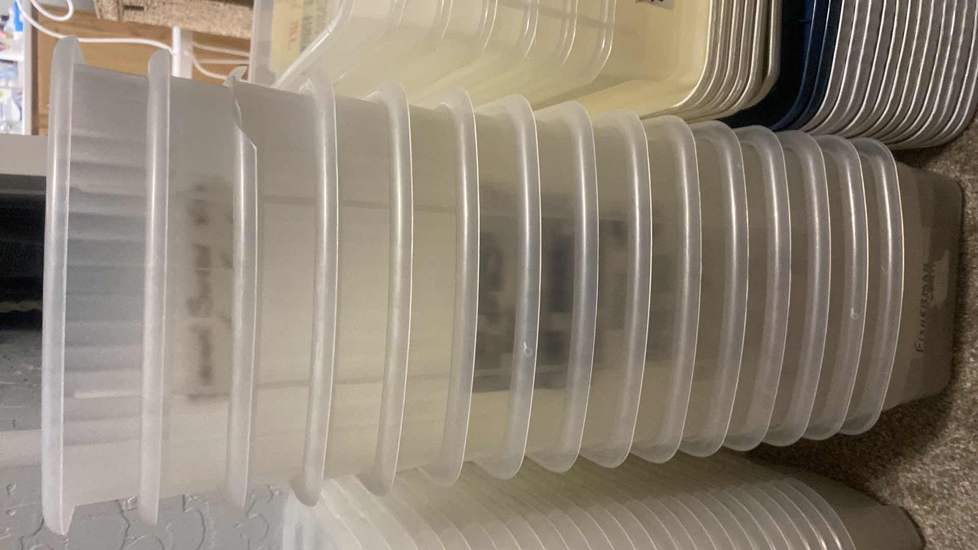 Photo 1 of 22-PLASTIC SHOE BOXES