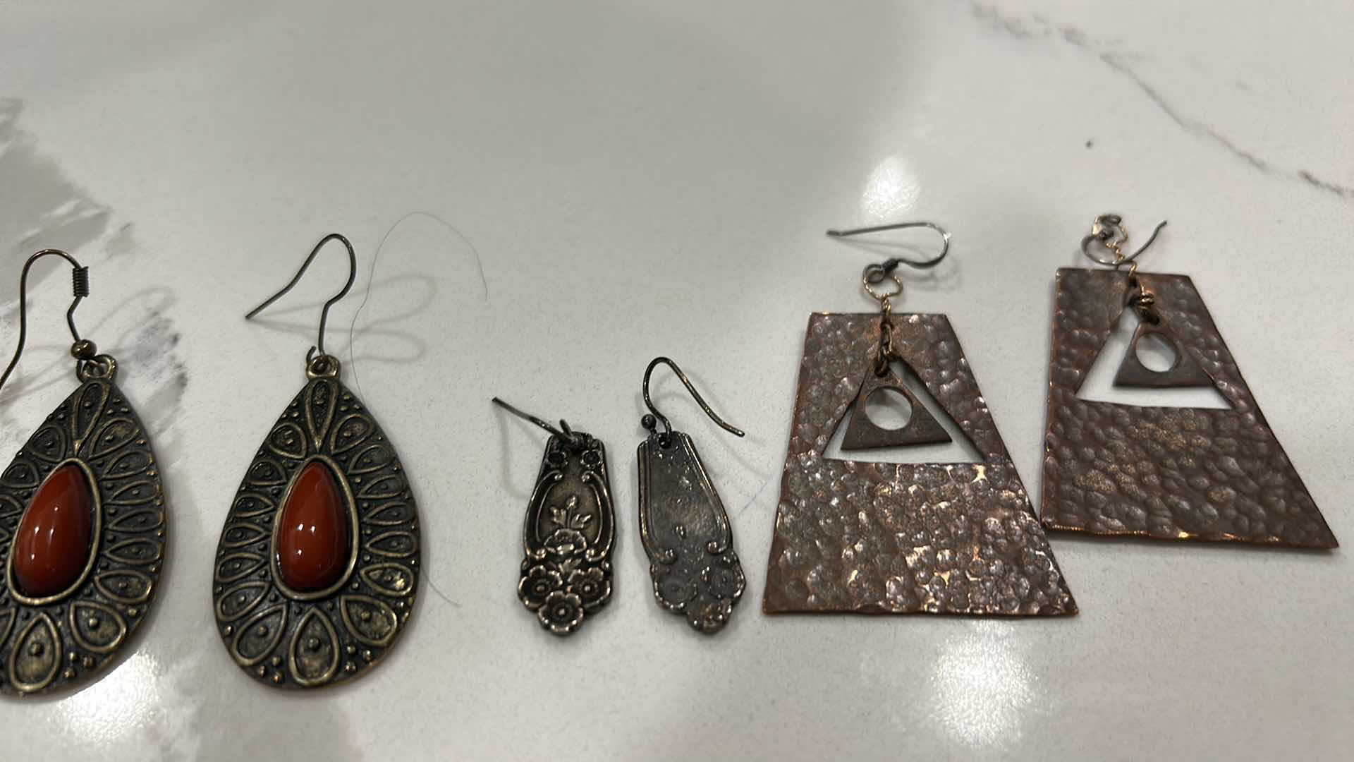Photo 1 of JEWELRY – SIX PAIR OF EARRINGS