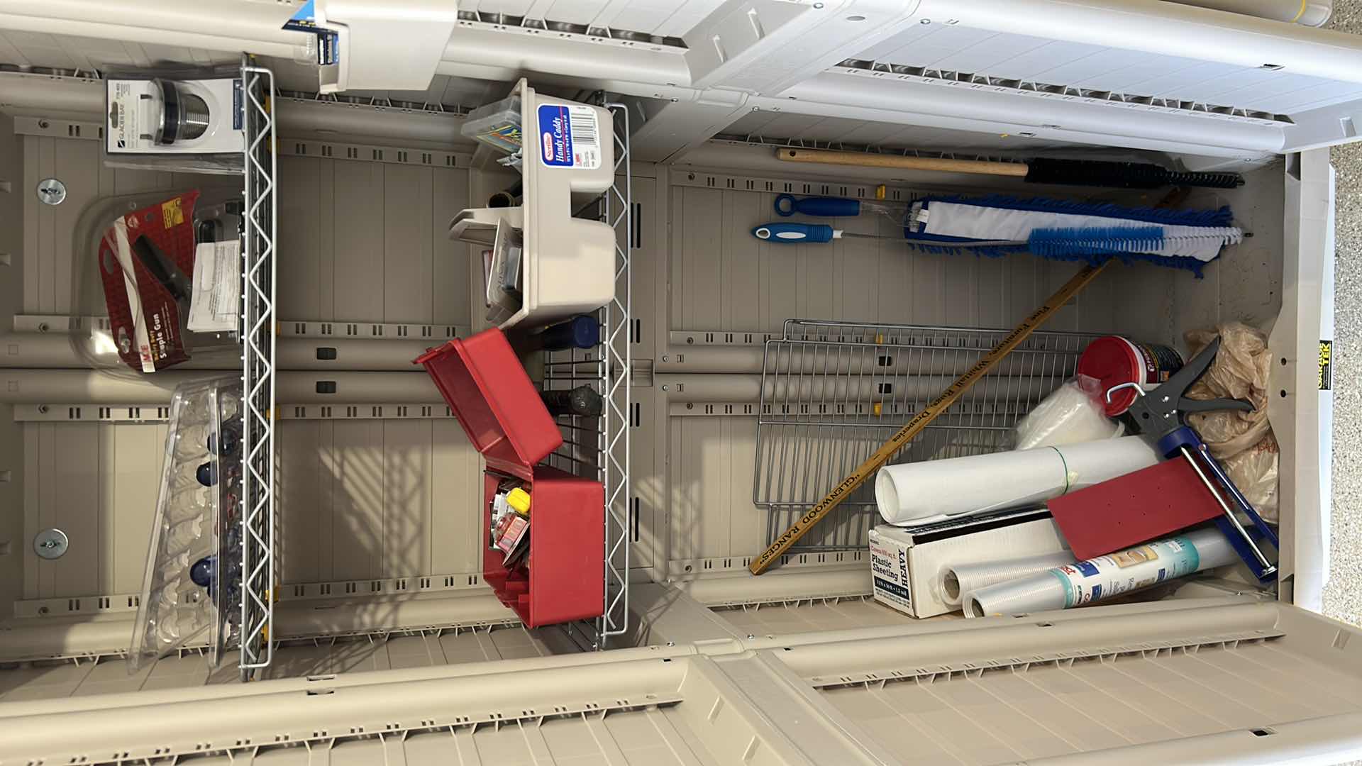 Photo 1 of CONTENTS OF GARAGE CABINET TOOLS