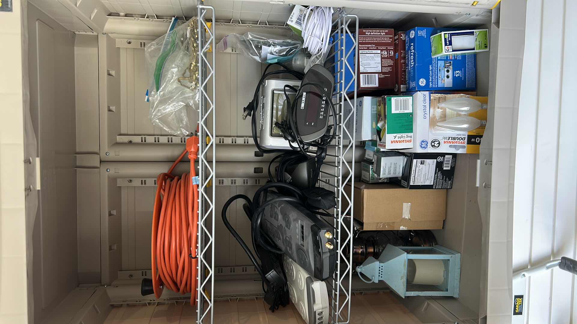 Photo 1 of CONTENTS OF GARAGE CABINET ELECTRICAL