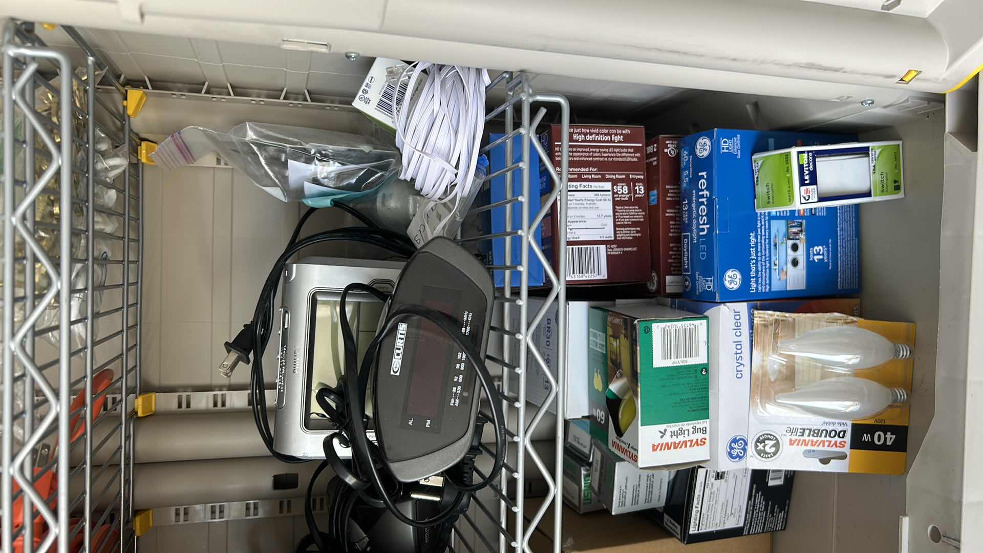 Photo 1 of CONTENTS OF GARAGE CABINET ELECTRICAL