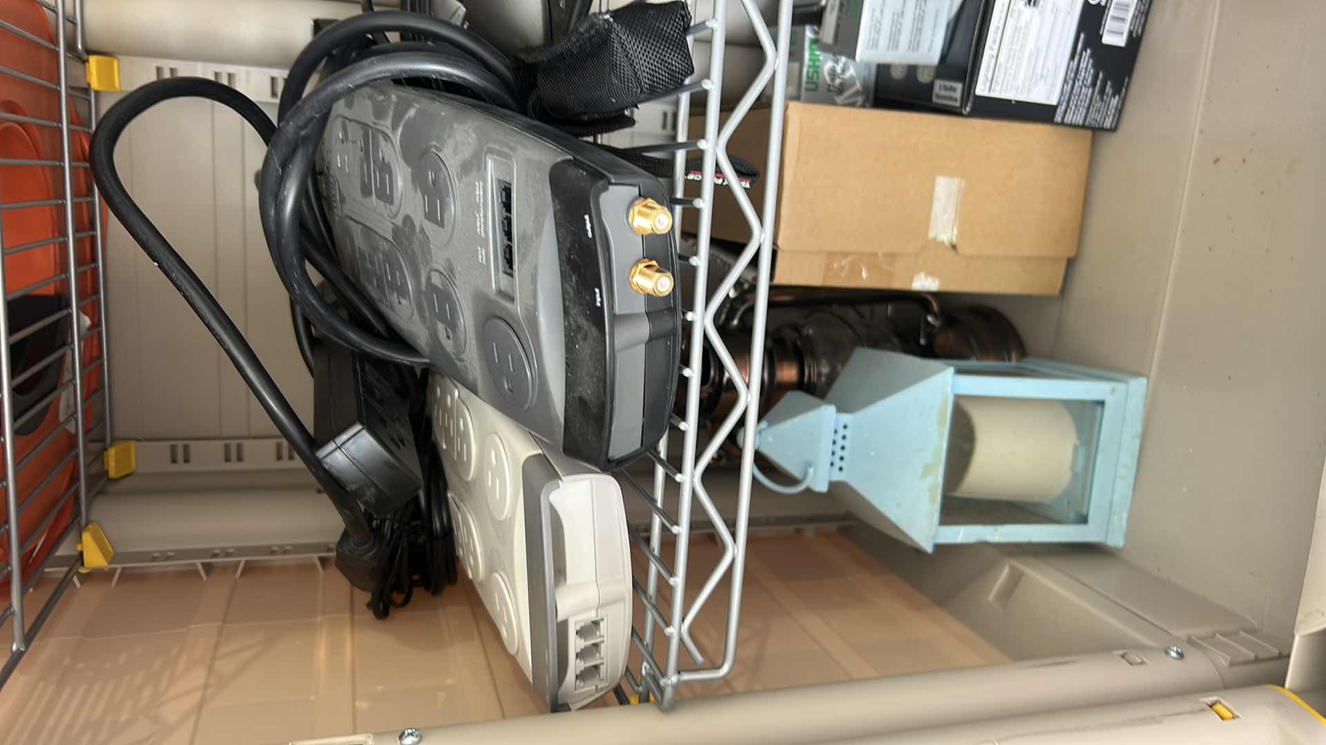 Photo 1 of CONTENTS OF GARAGE CABINET ELECTRICAL