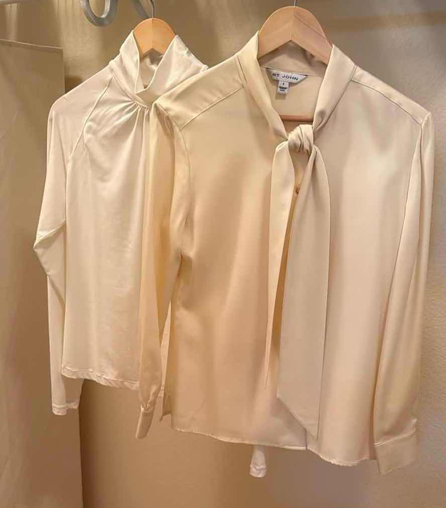 Photo 1 of 2-ST JOHN DESIGNER BLOUSES (M & 6)