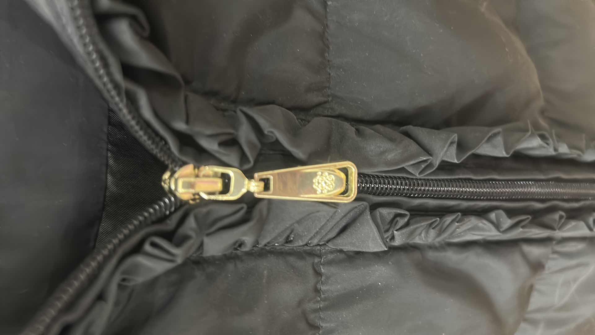 Photo 1 of KATE SPADE BLACK PUFFER JACKET (M)