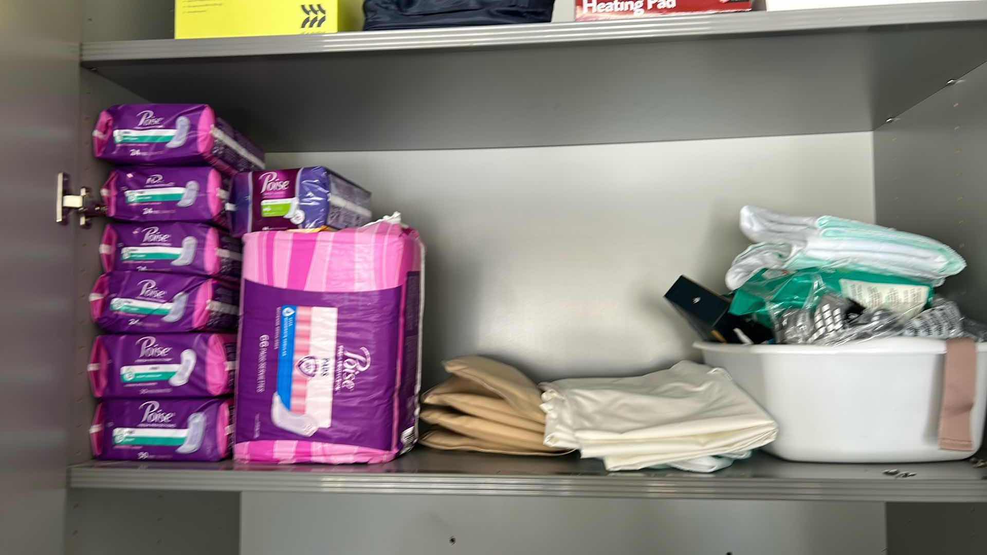 Photo 1 of CONTENTS OF GARAGE CABINET MEDICAL SUPPLIES