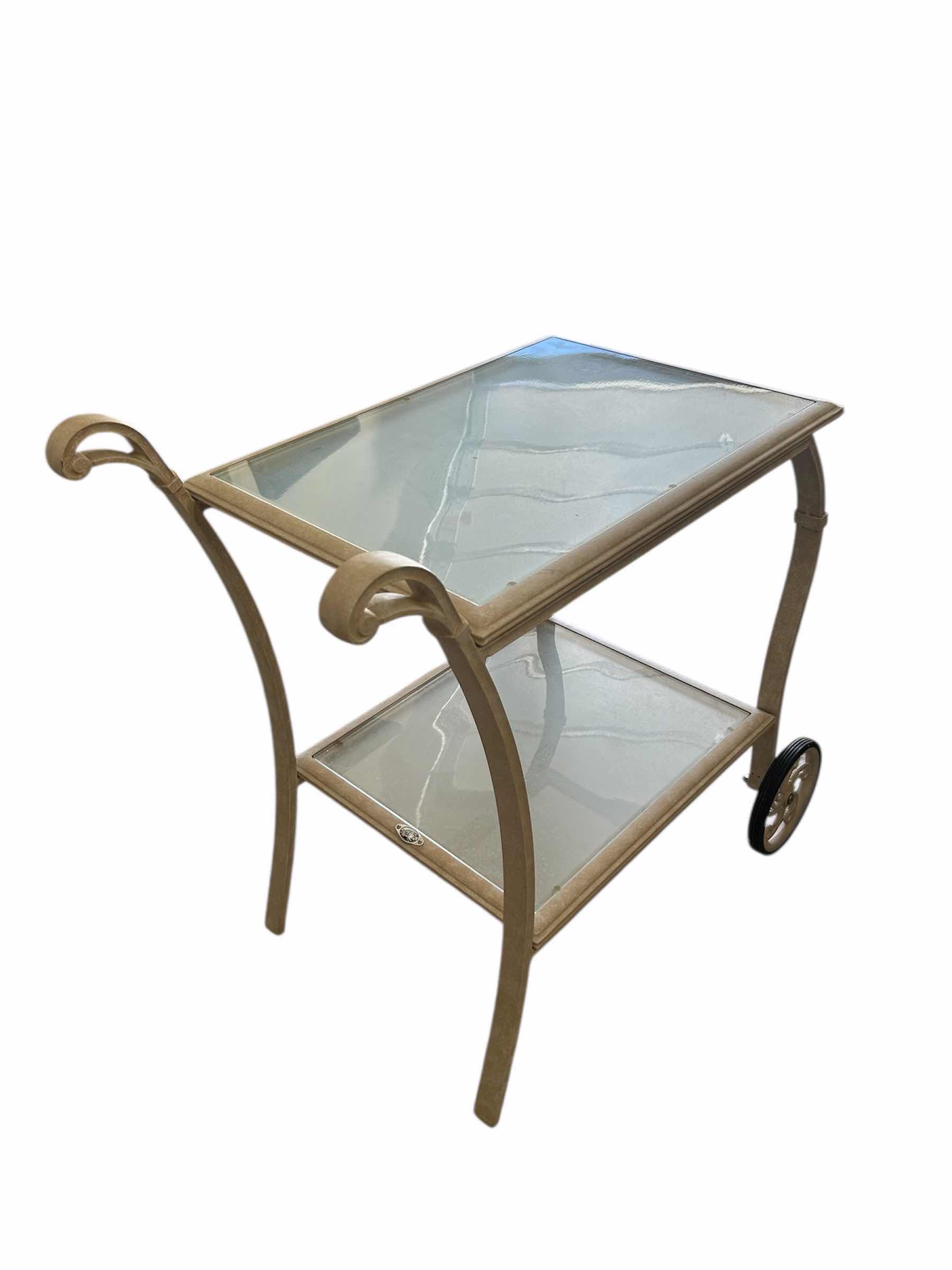Photo 1 of HAMPTON BAY ALUMINUM PATIO SERVICE CART
