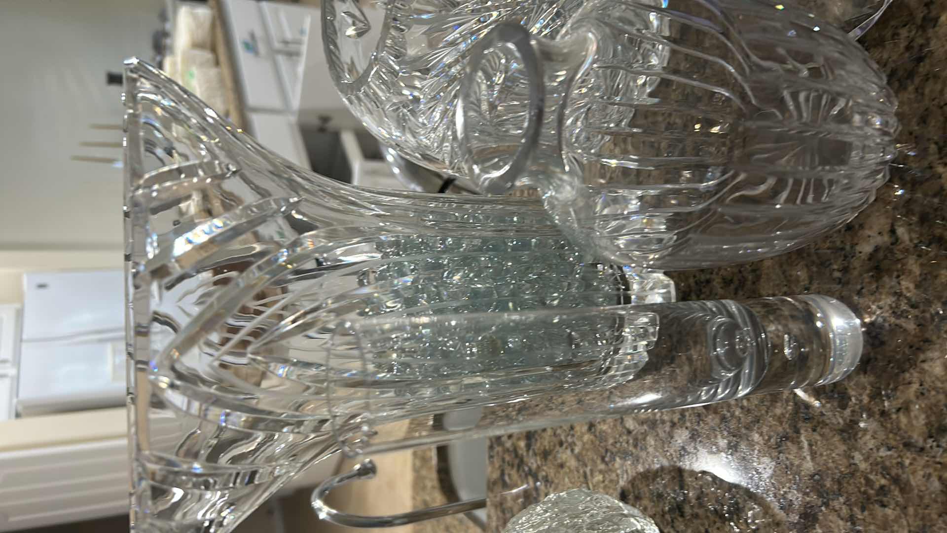 Photo 1 of 4 CRYSTAL VASES 4 GEMS