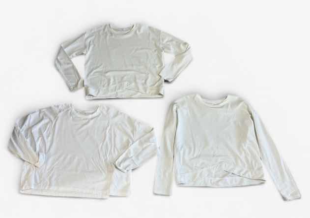 Photo 1 of 3 LONG SLEEVE WHITE TOPS SIZE M