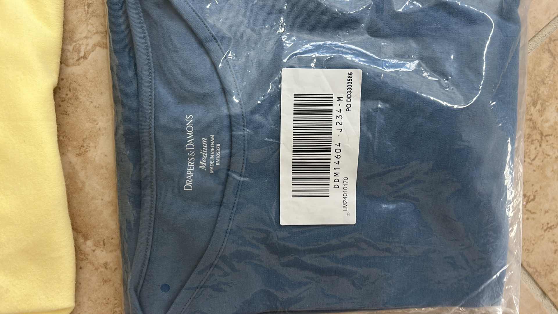 Photo 1 of 4 DRAPERS AND DAMONS 3/4 SLEEVE TOPS SIZE S/M