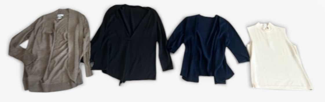 Photo 1 of CARDIGANS, SLEEVELESS TOP SIZE S/M