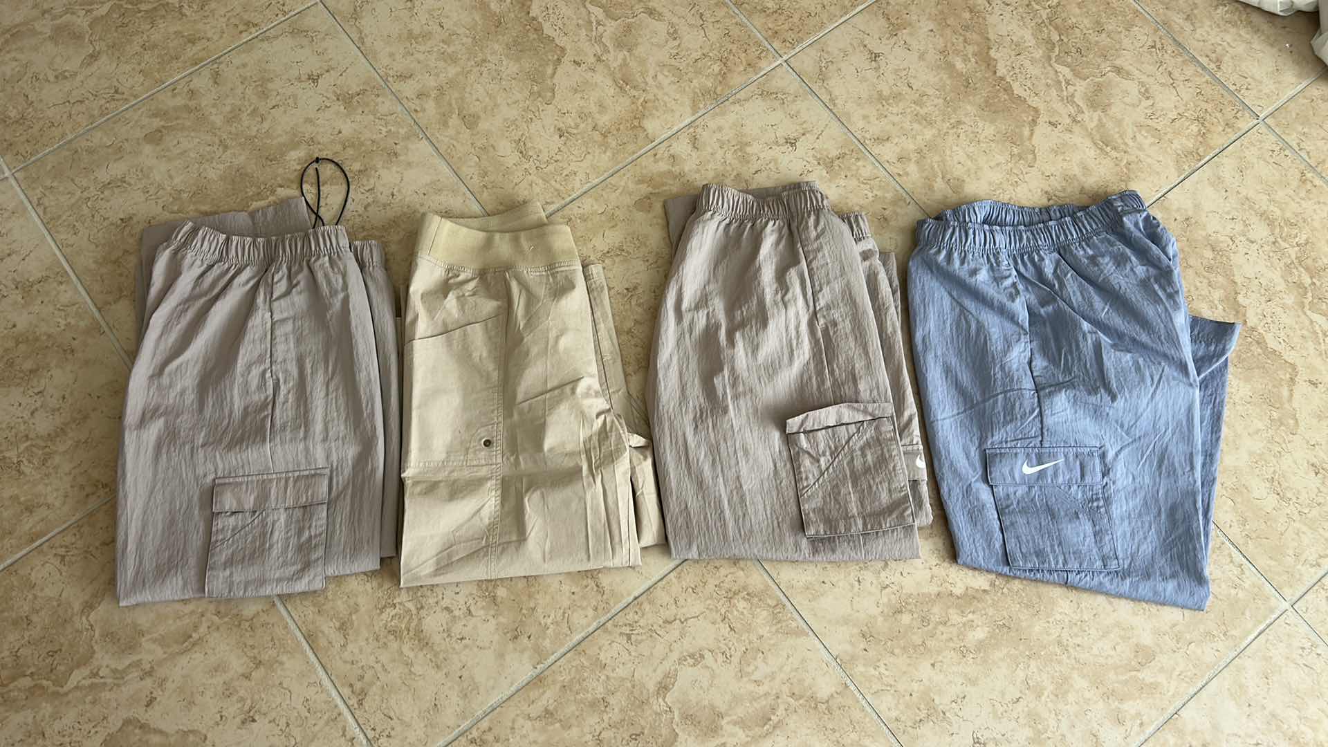 Photo 1 of 3 PAIRS NIKE PANTS & 1 PAIR SOFT SURROUNDINGS SIZE S/M