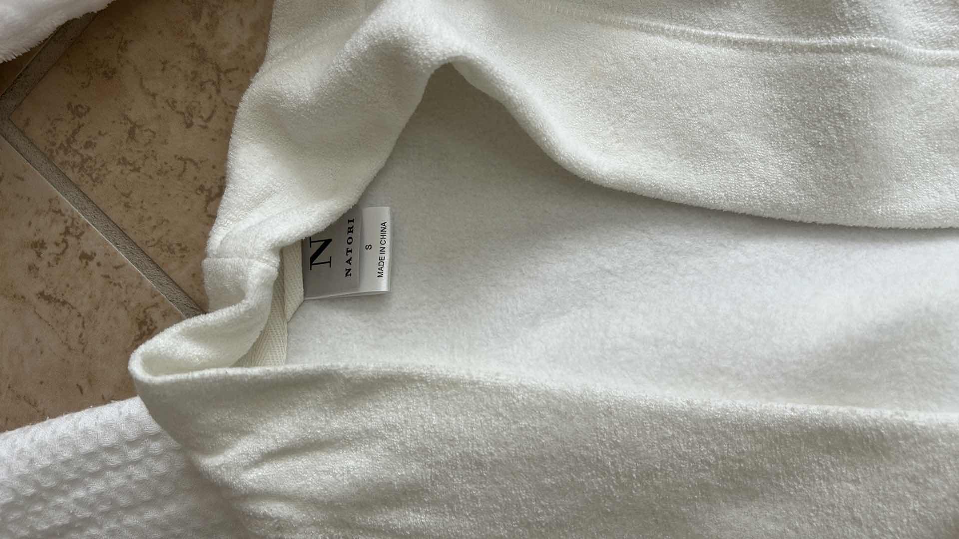 Photo 1 of 3 WHITE ROBES - EILEEN WEST, NATORI AND SPA ESSENTIALS SIZE S/M