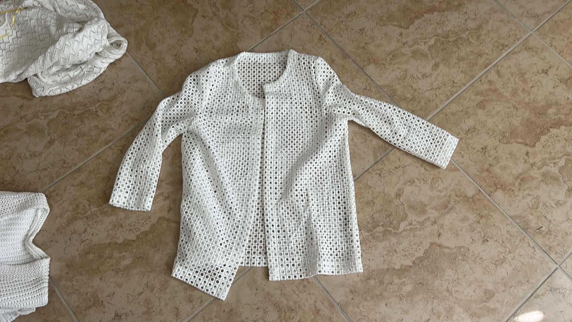 Photo 1 of 2 TOPS AND 1 BUTTON UP CARDIGAN SWEATER SIZE S/M