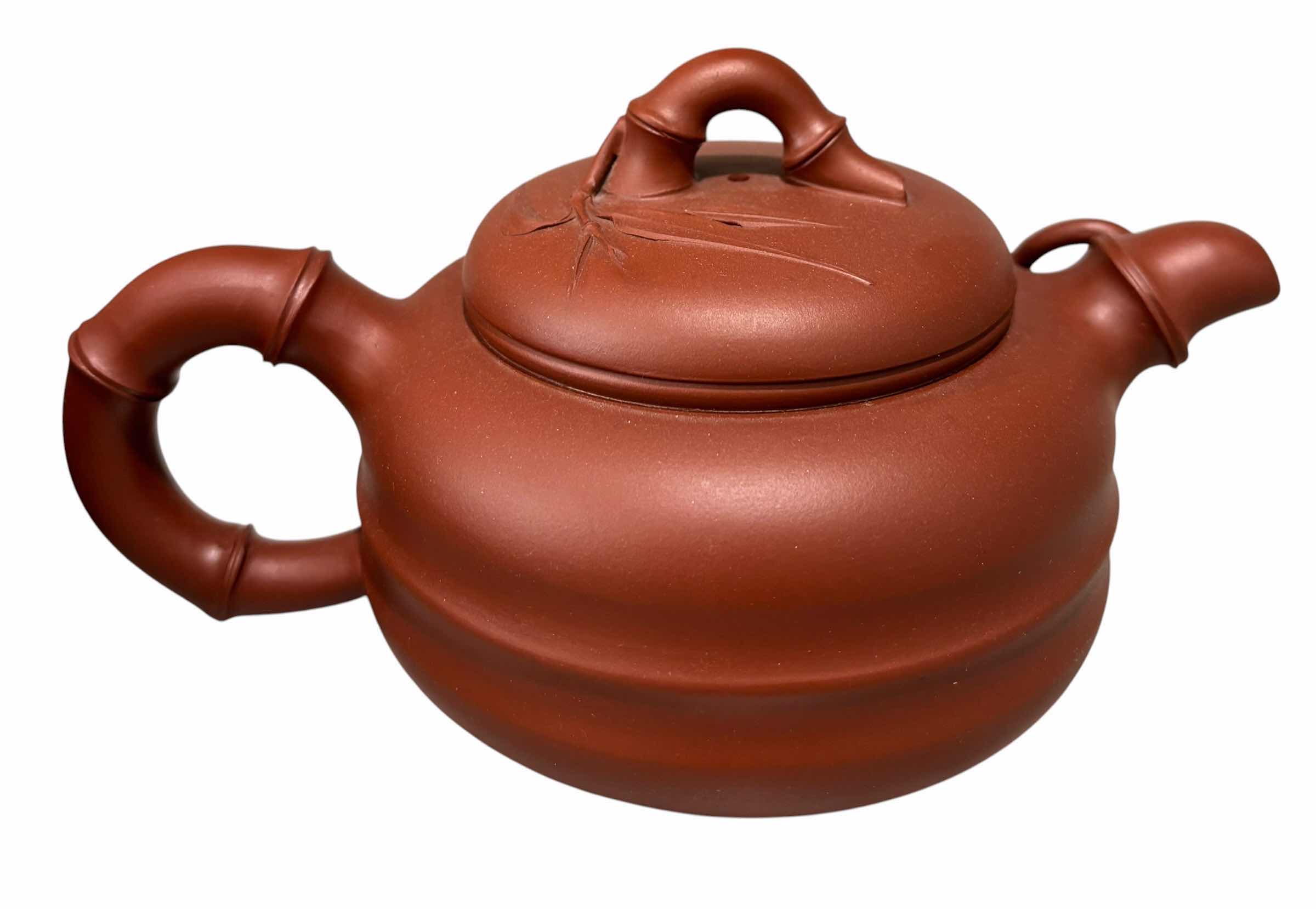 Photo 1 of CHINESE YIXING ZISHA CLAY TEA SET H4” $160
