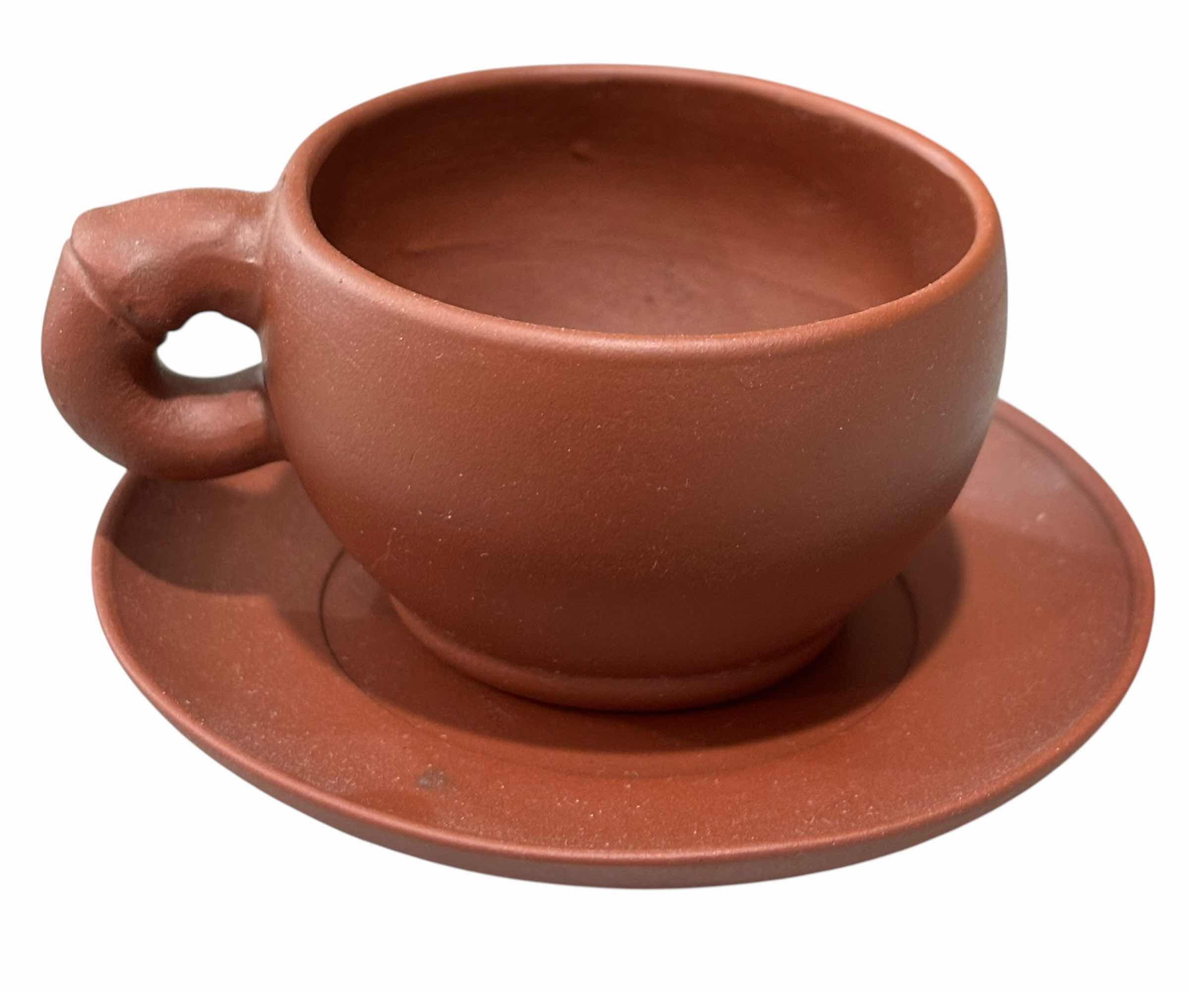 Photo 1 of CHINESE YIXING ZISHA CLAY TEA SET H4” $160
