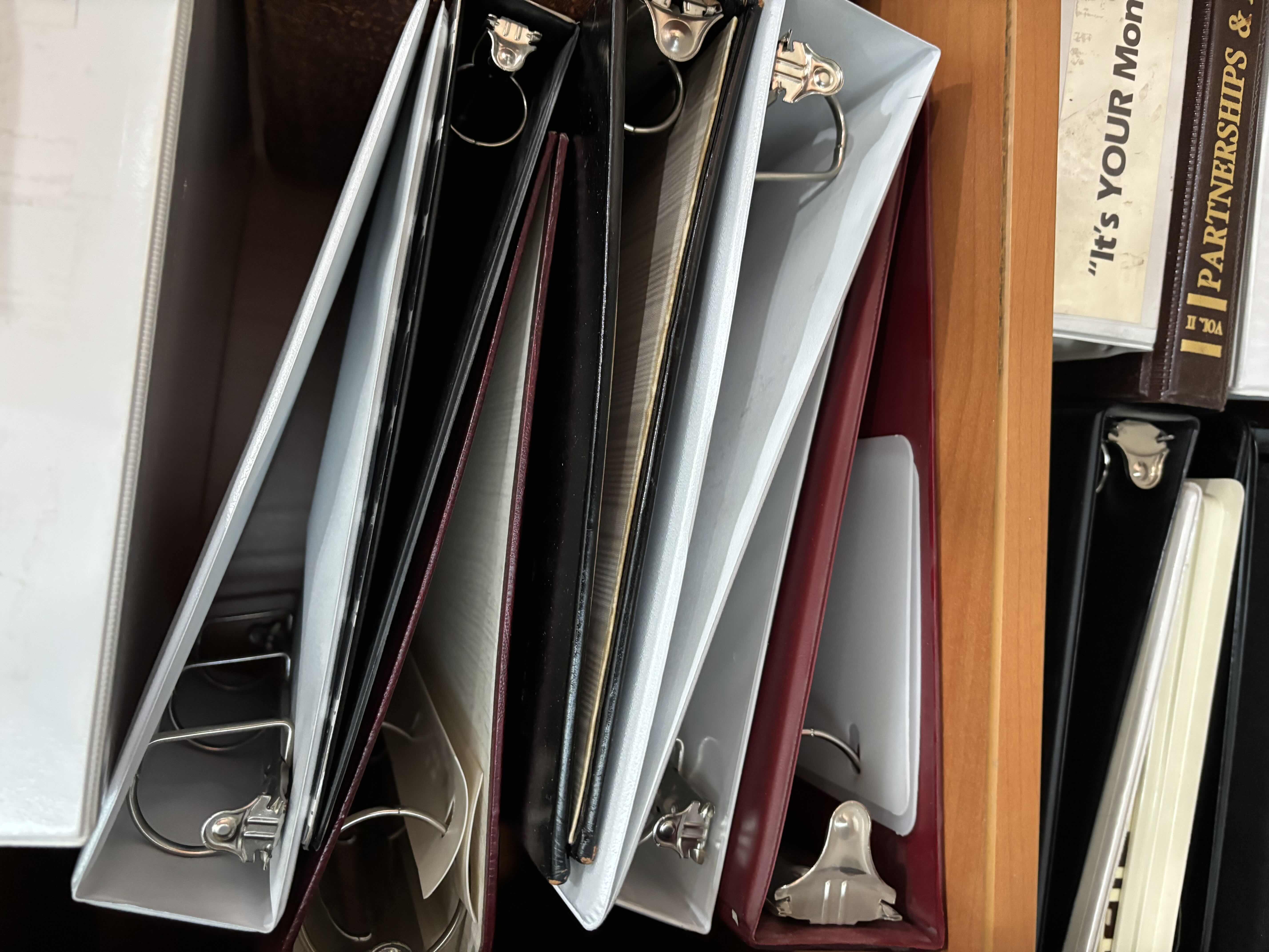 Photo 1 of CONTENTS OF OFFICE SHELVES