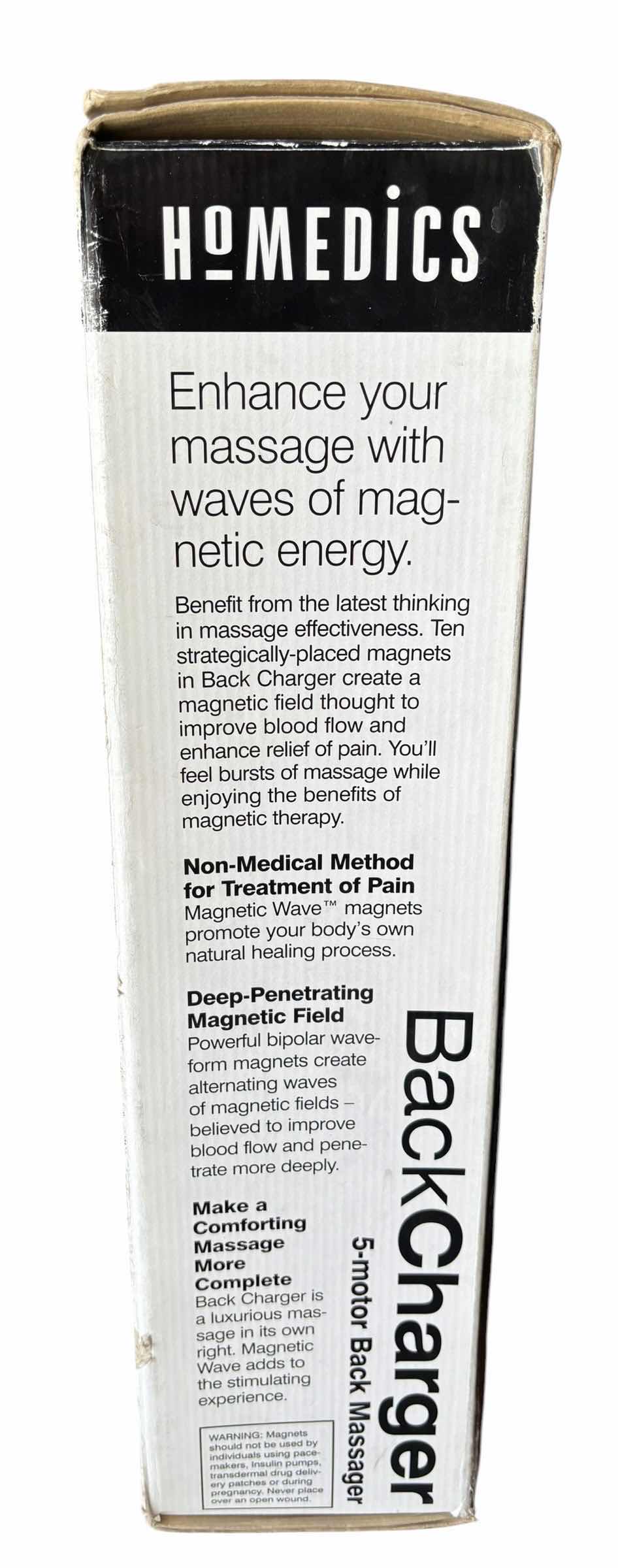 Photo 1 of NIB HOMEDICS BACK CHARGER BACK MASSAGER $45