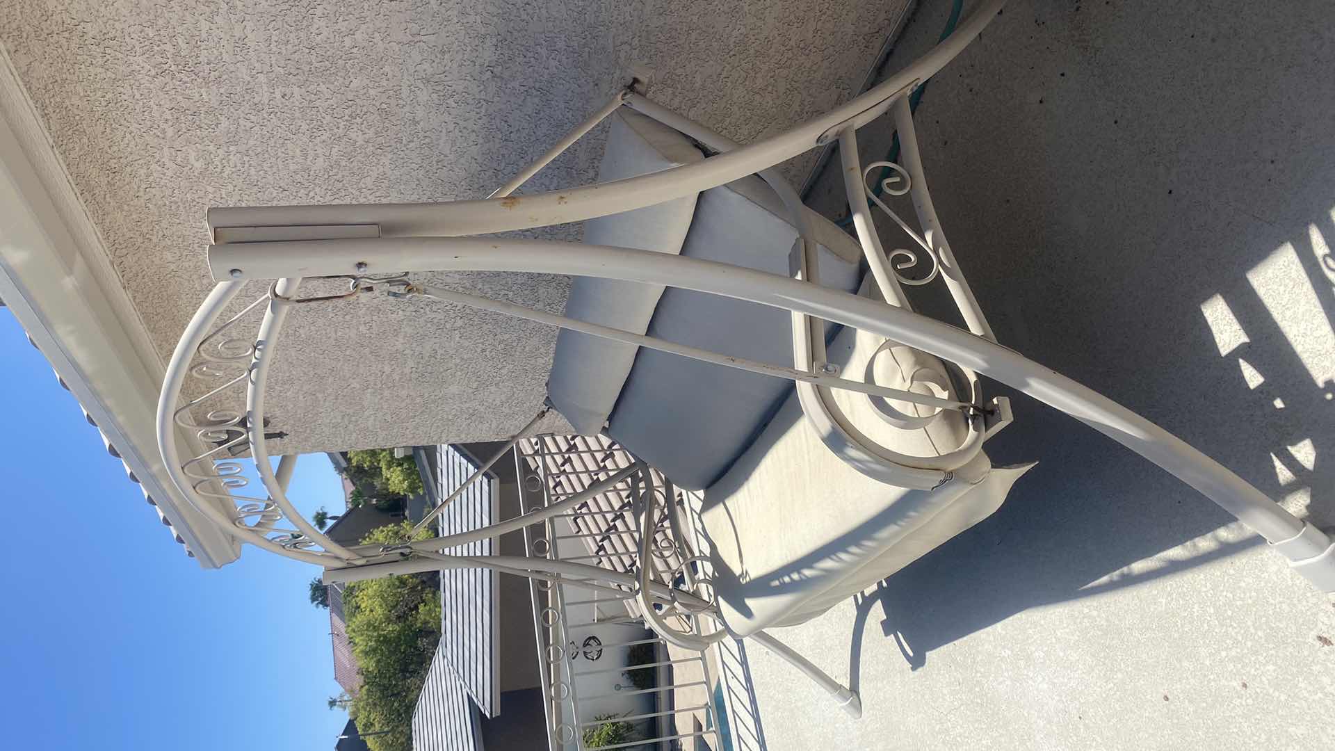 Photo 1 of OUTDOOR HEAVY ALUMINUM SWING 8“ X 60“ H 82”